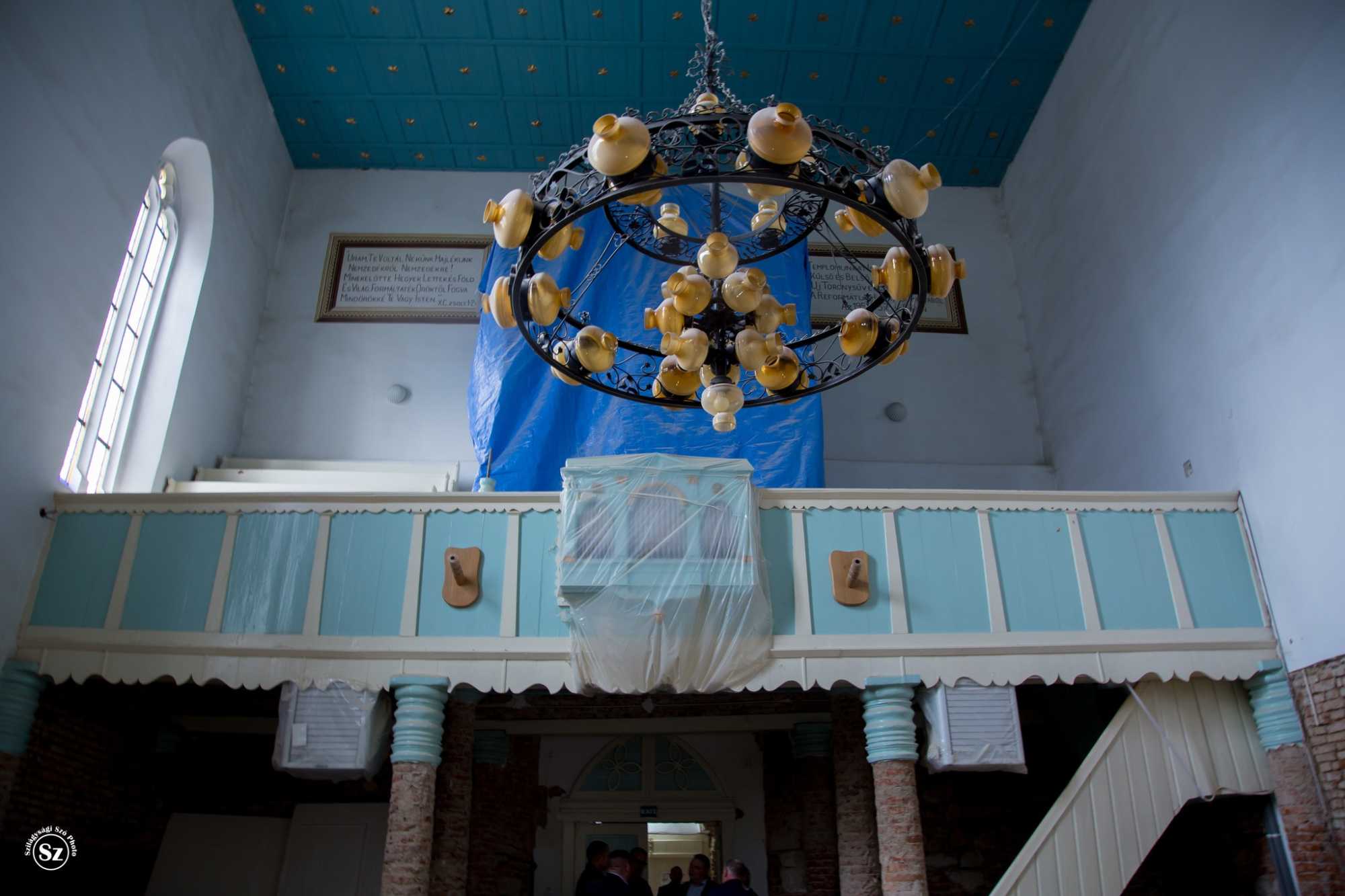 A szilágynagyfalui templom.