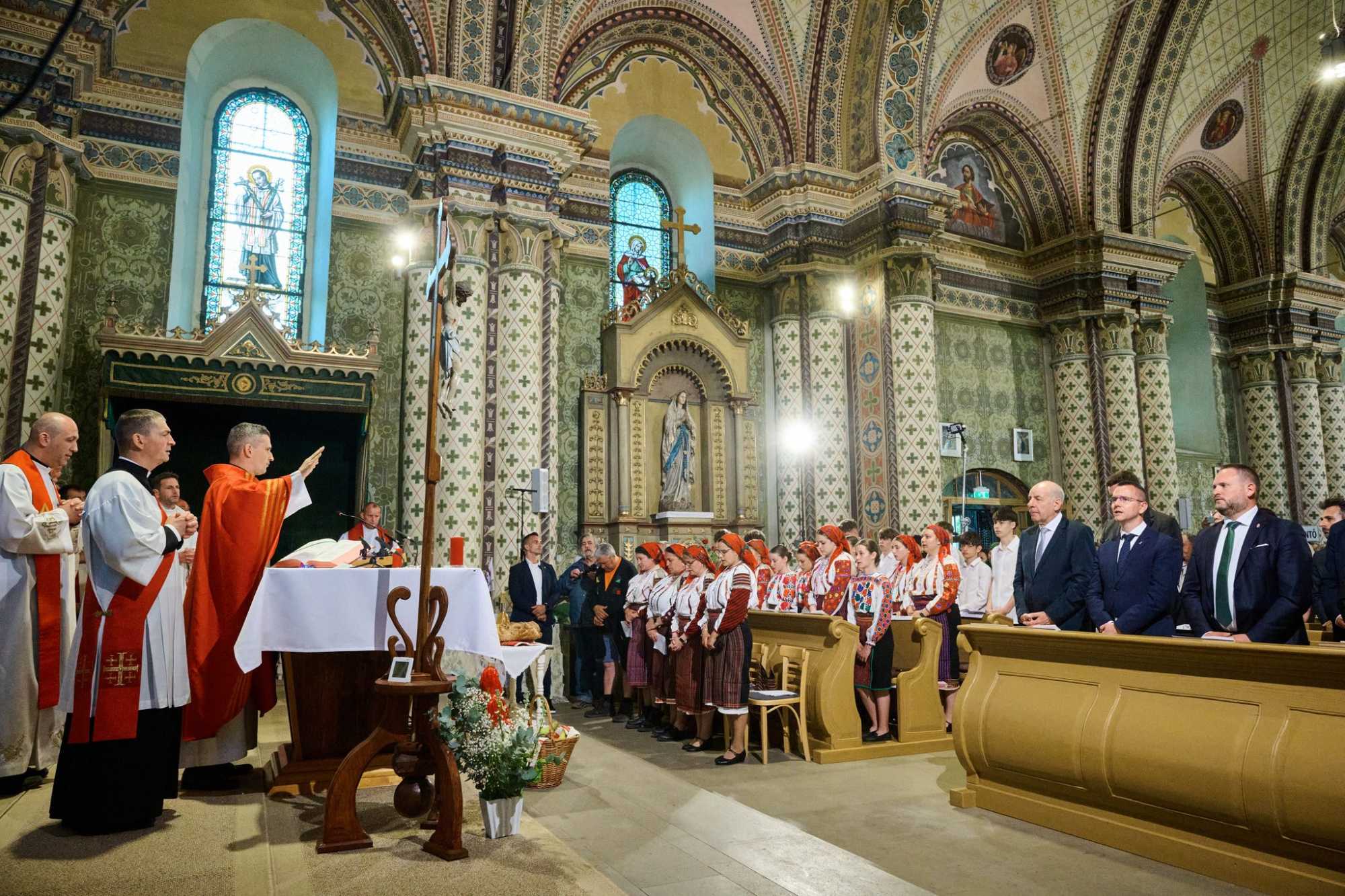 A moldvai csángók miséje | Fotó: Sulyok Tamás Facebook oldala