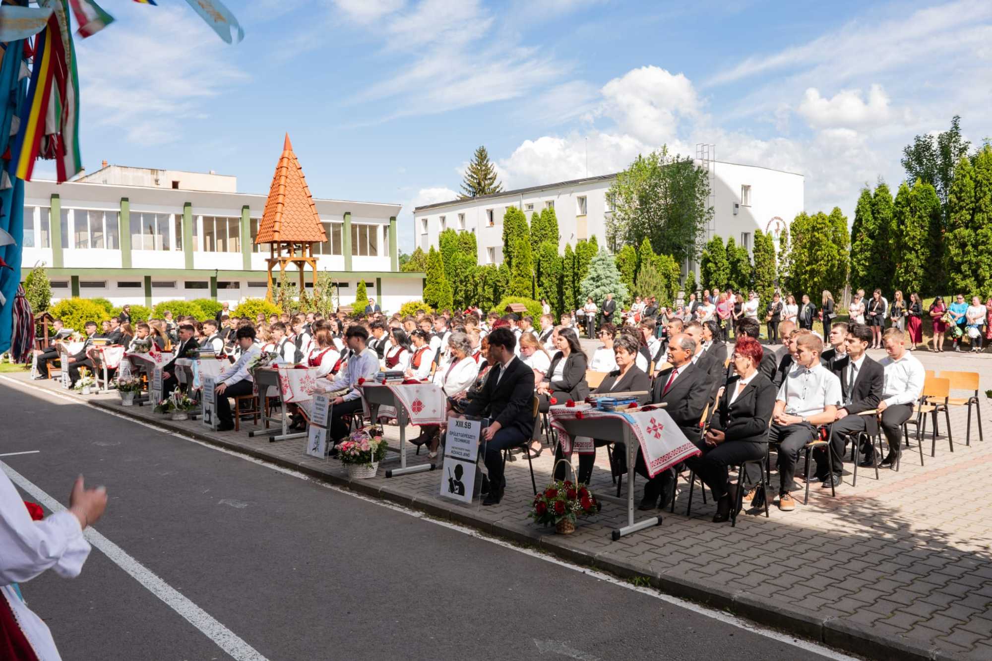 Kicsengetés a szakképző diákjainak. | Fotó: Gábor Áron Szakképző Líceum