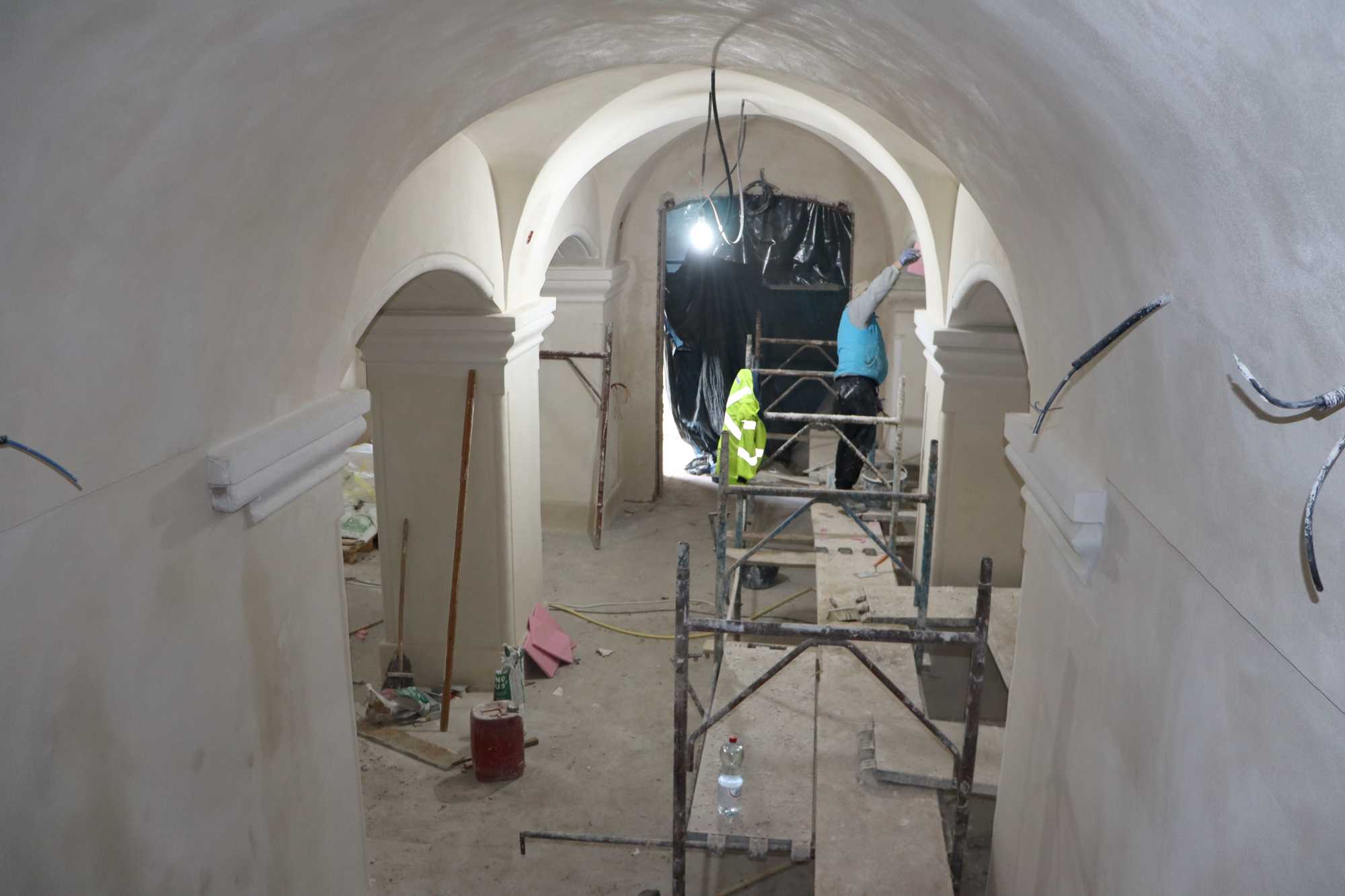 A belső terek közösségi eseményeknek adnak majd otthont | Fotó: Kulcsár Mária