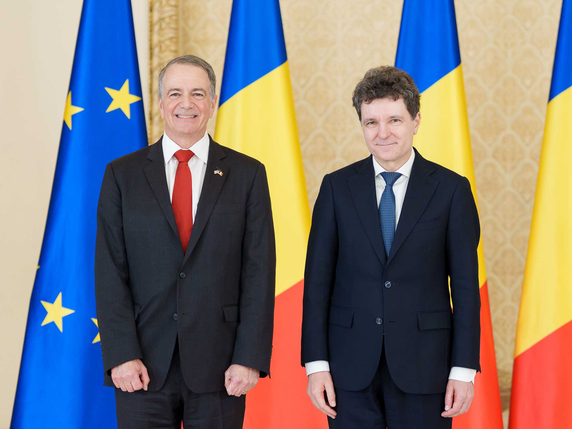 Átadta megbízólevelét Nicușor Dan elnöknek. | Fotók: presidency.ro