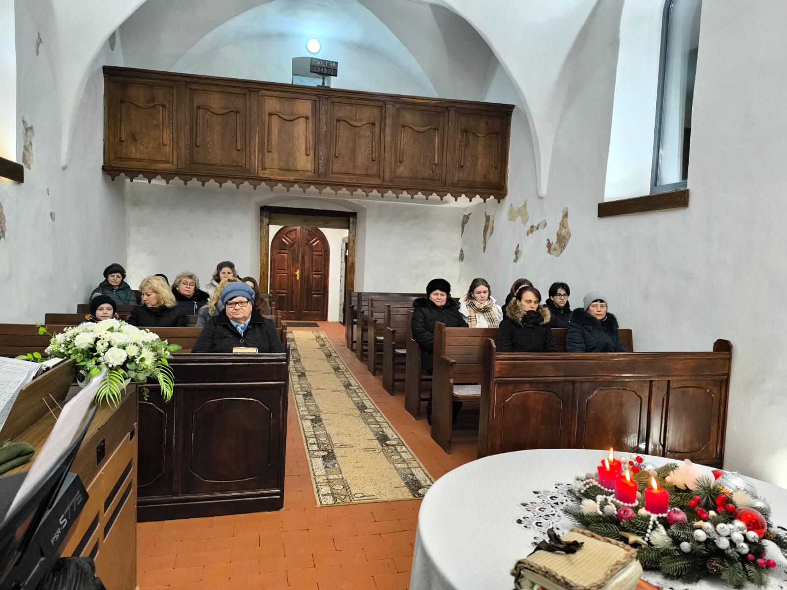 Fogyatkozó gyülekezet.