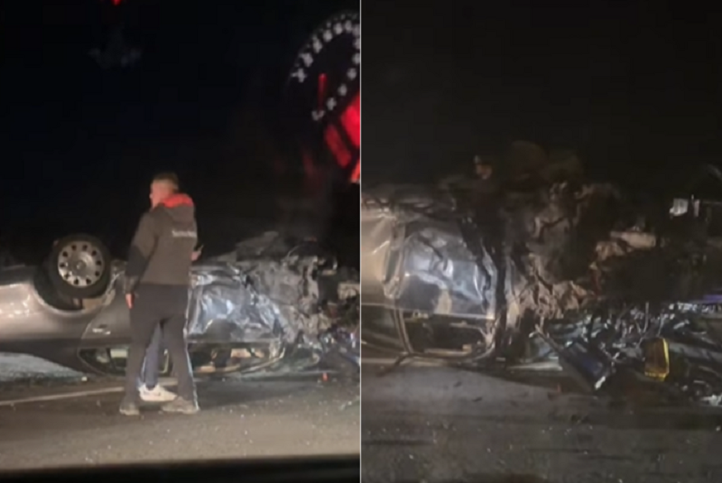 Sok a baleset ezen a szakaszon | Fotó: InfoTrafic Bihar 