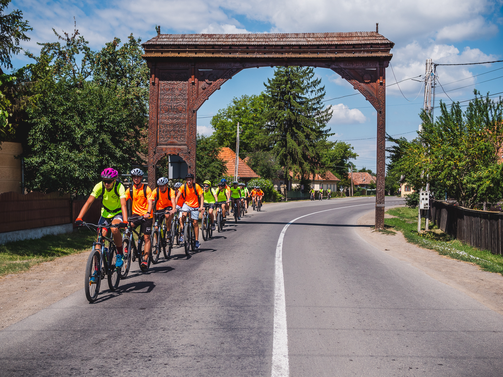 Különleges helyszíneken vezet az útvonal | Fotó: Székelyföldi Bringásvándor