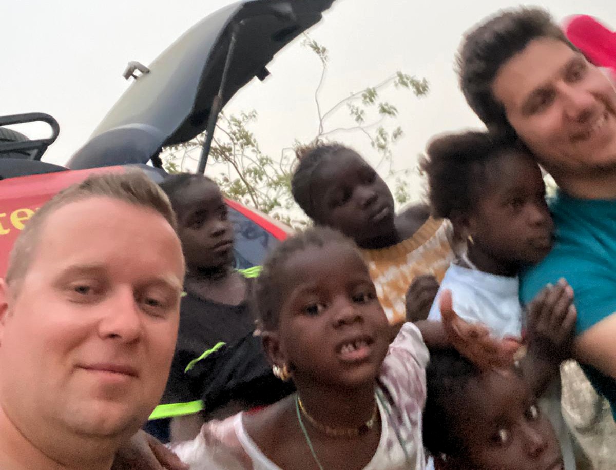 A célban nem lehetett "normális" fotót készíteni.