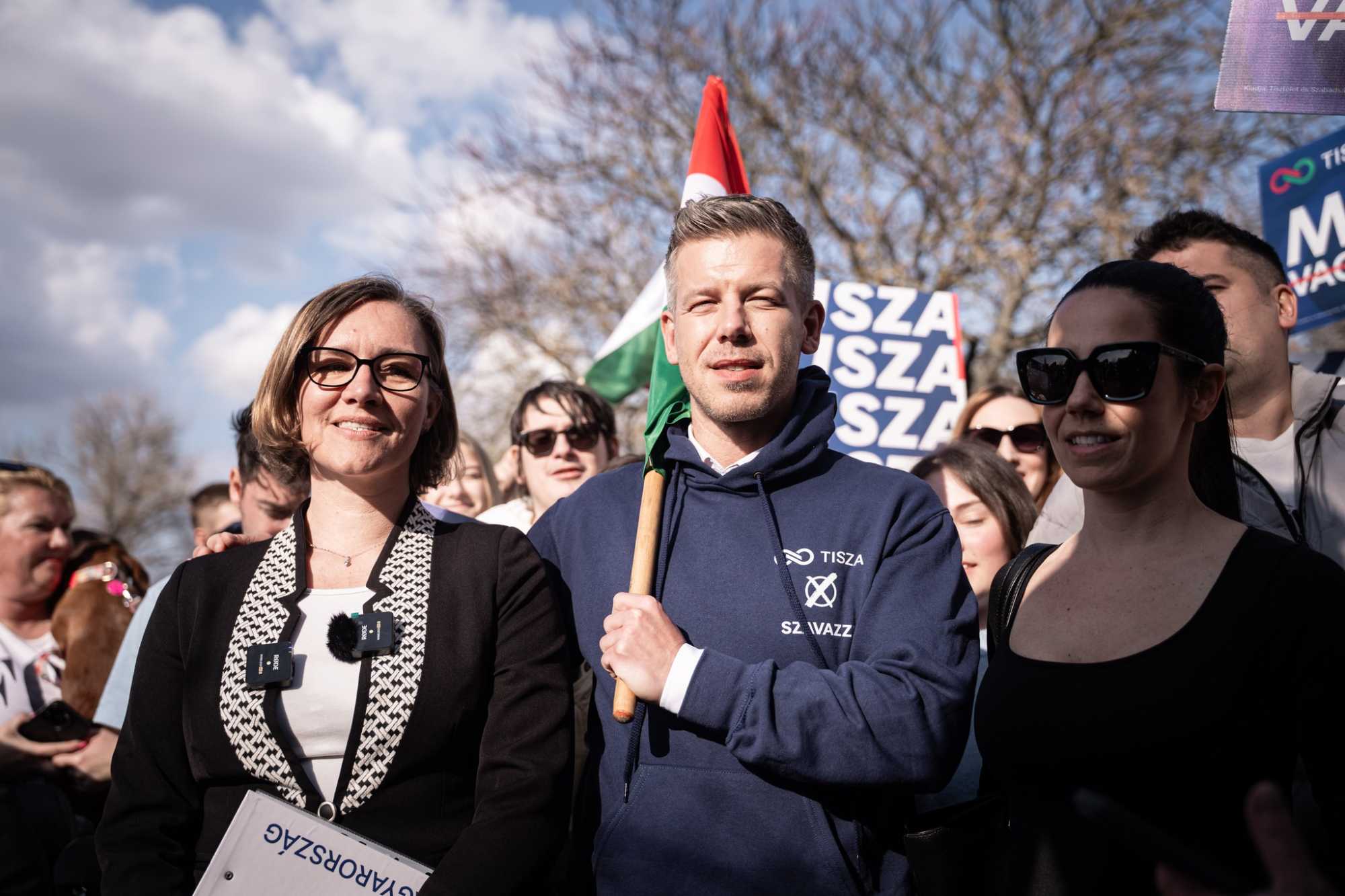 Dokumentumfilmet mutattak be Magyar Péterről Fotó: Tisza Párt facebook oldal