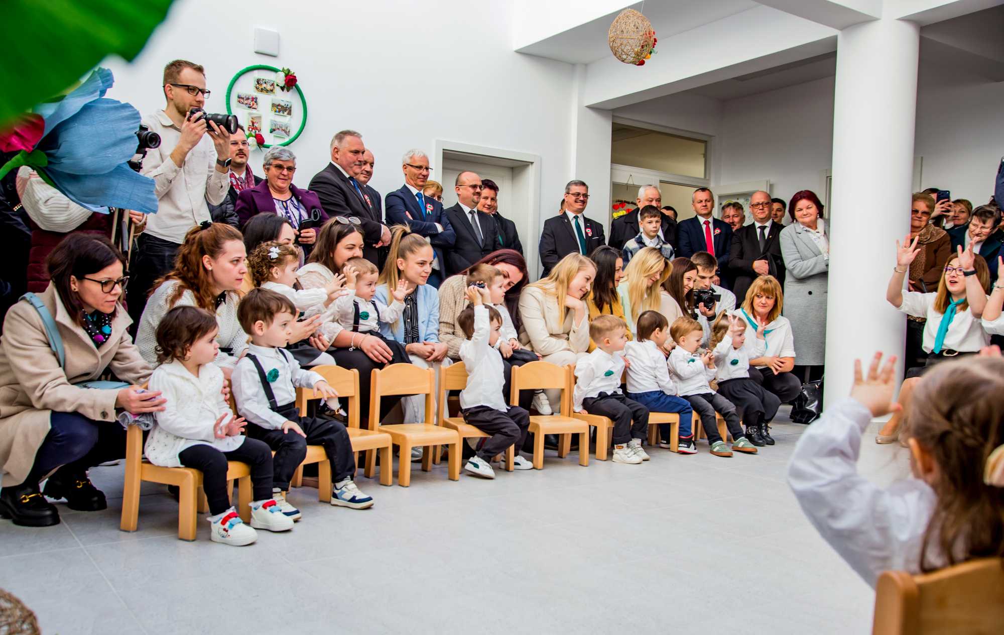 A kicsik már tavaly ősztől birtokba vették az intézményt. 