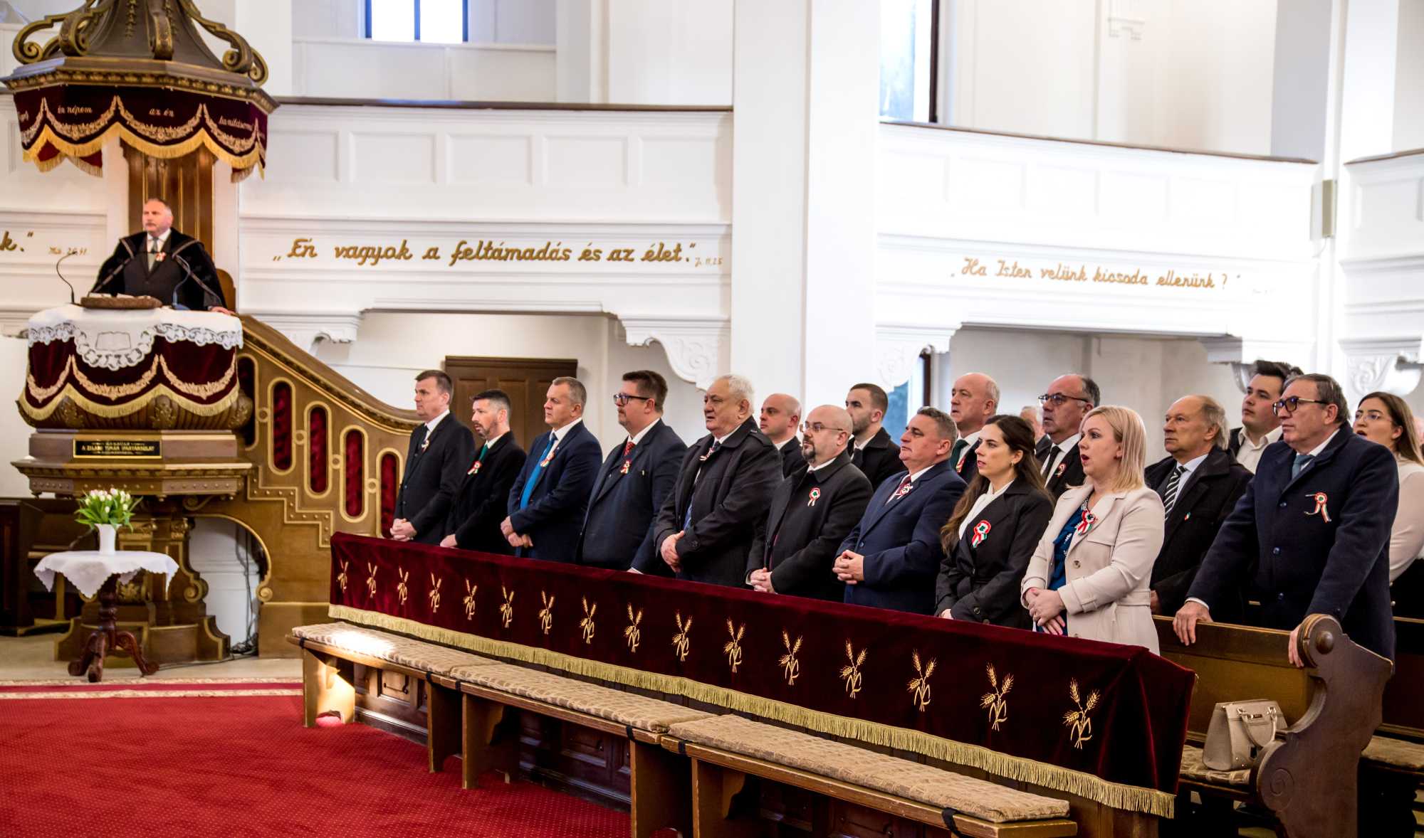 Közös megemlékezés.