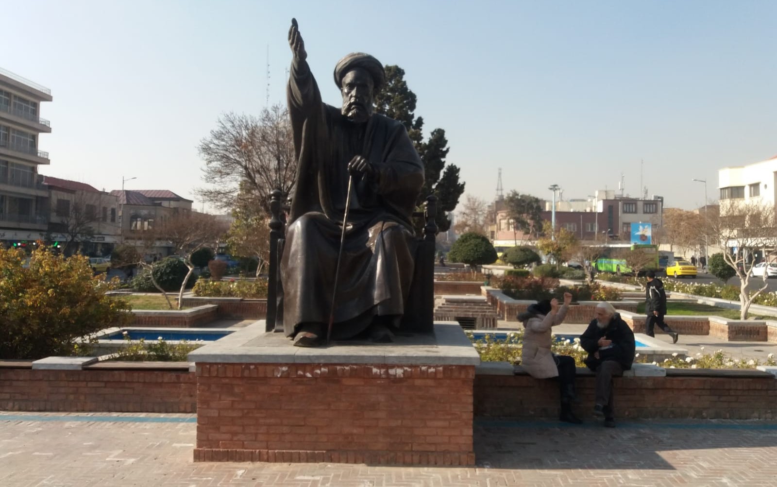 Khomeini szobra Teheránban | A szerző felvétele