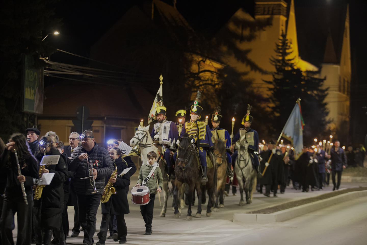 Együtt vonult a tömeg | Fotók: Nagy Zoltán Facebook oldala
