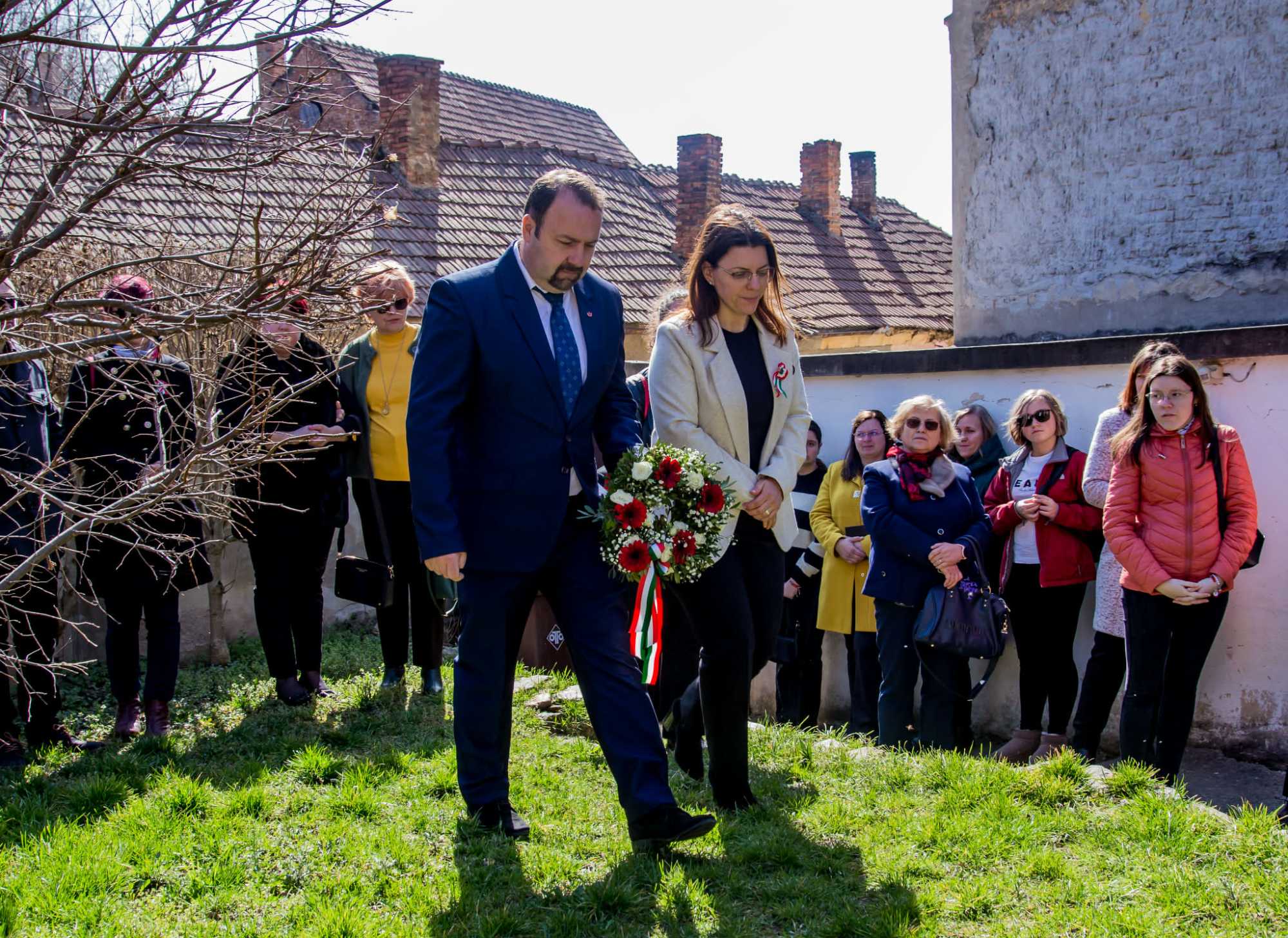 Bem József kopjafáját koszorúzták meg | Fotó: Kulcsár Mária