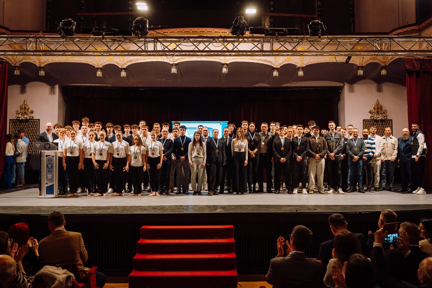 Az Iskolás Sportklub és a Szász Adalbert Sportlíceum közös jubileumi rendezvénye | Fotó: Soós Zoltán Facebook oldala