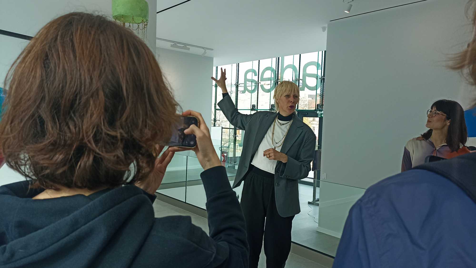 Marusa Sagadin személyesen is beszélt alkotásairól 