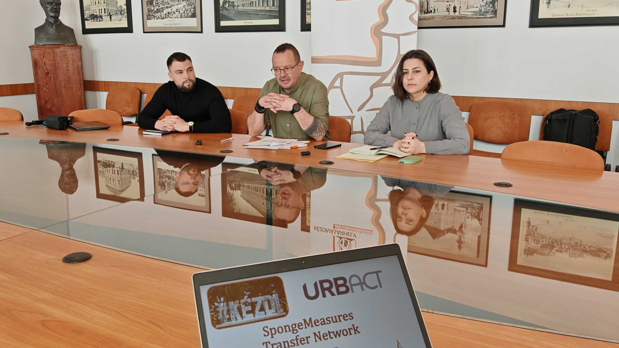 Az városházán ismertették a projekt részleteit | A szerző felvétele