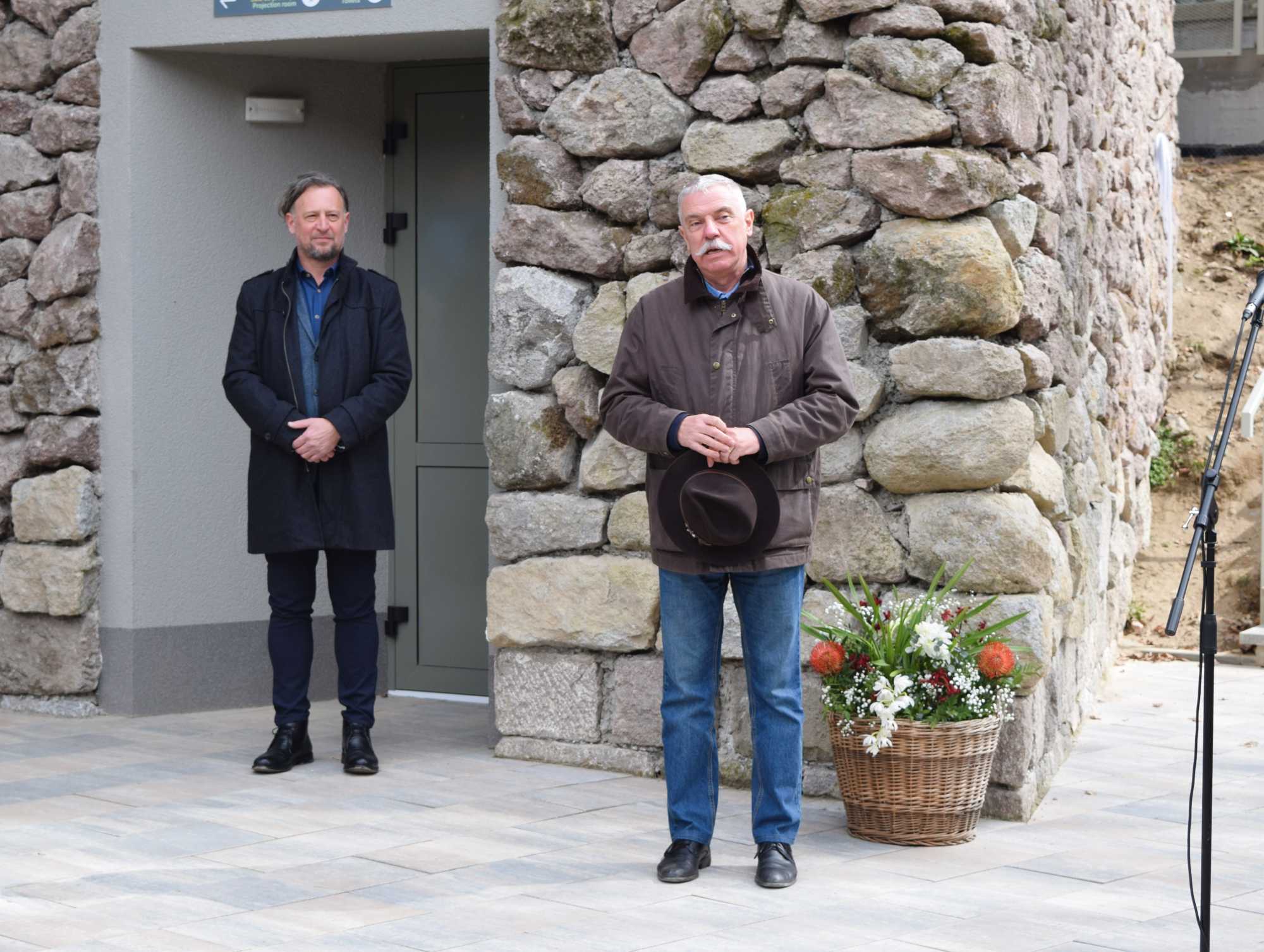 Tamás Sándor, Kovászna Megye Tanácsának elnöke. | A szerző felvétele.