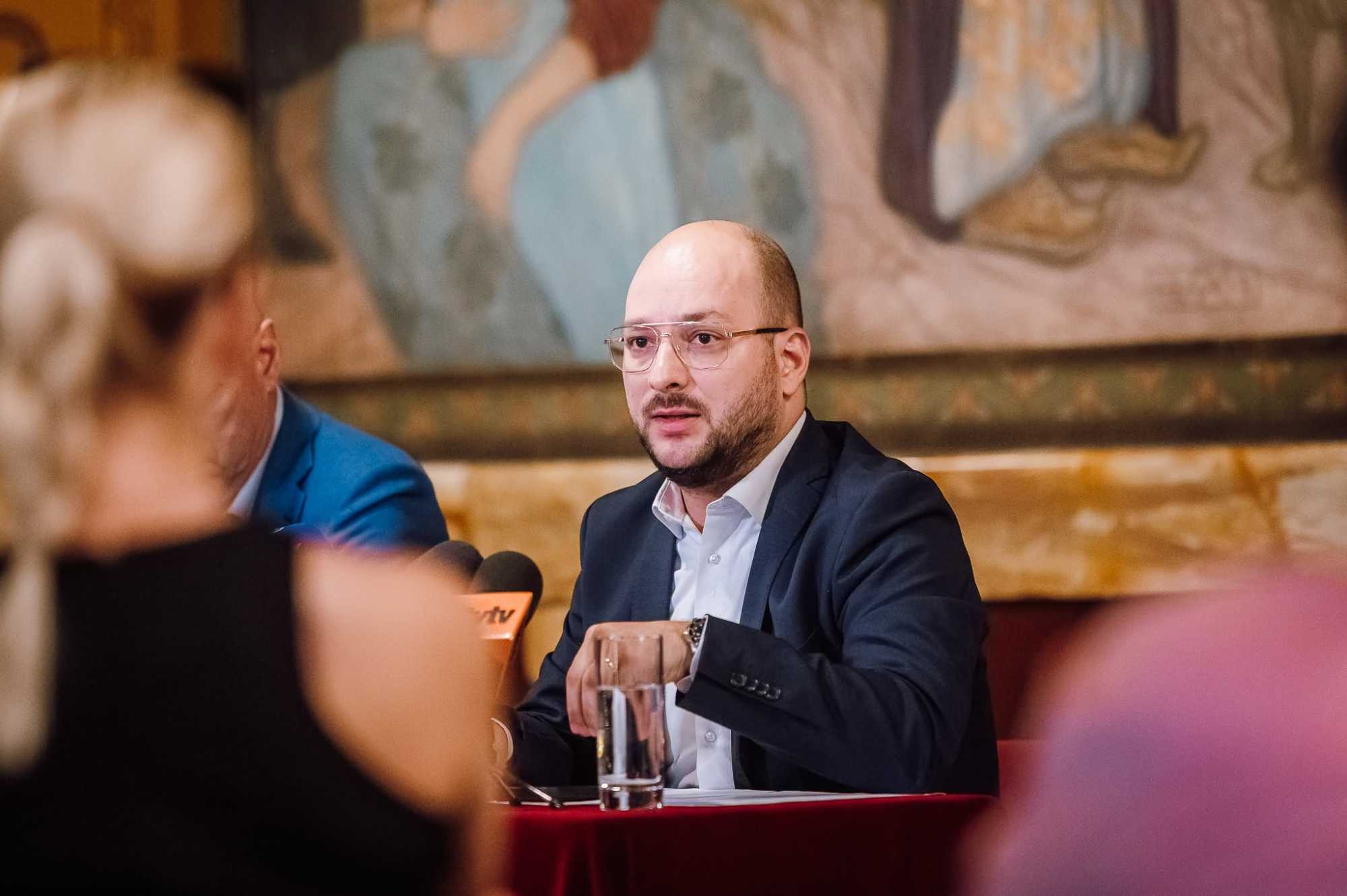 Kovács Mihály Levente alpolgármester | Fotó: Péter Ferenc Facebook oldala / Bereczky Sándor
