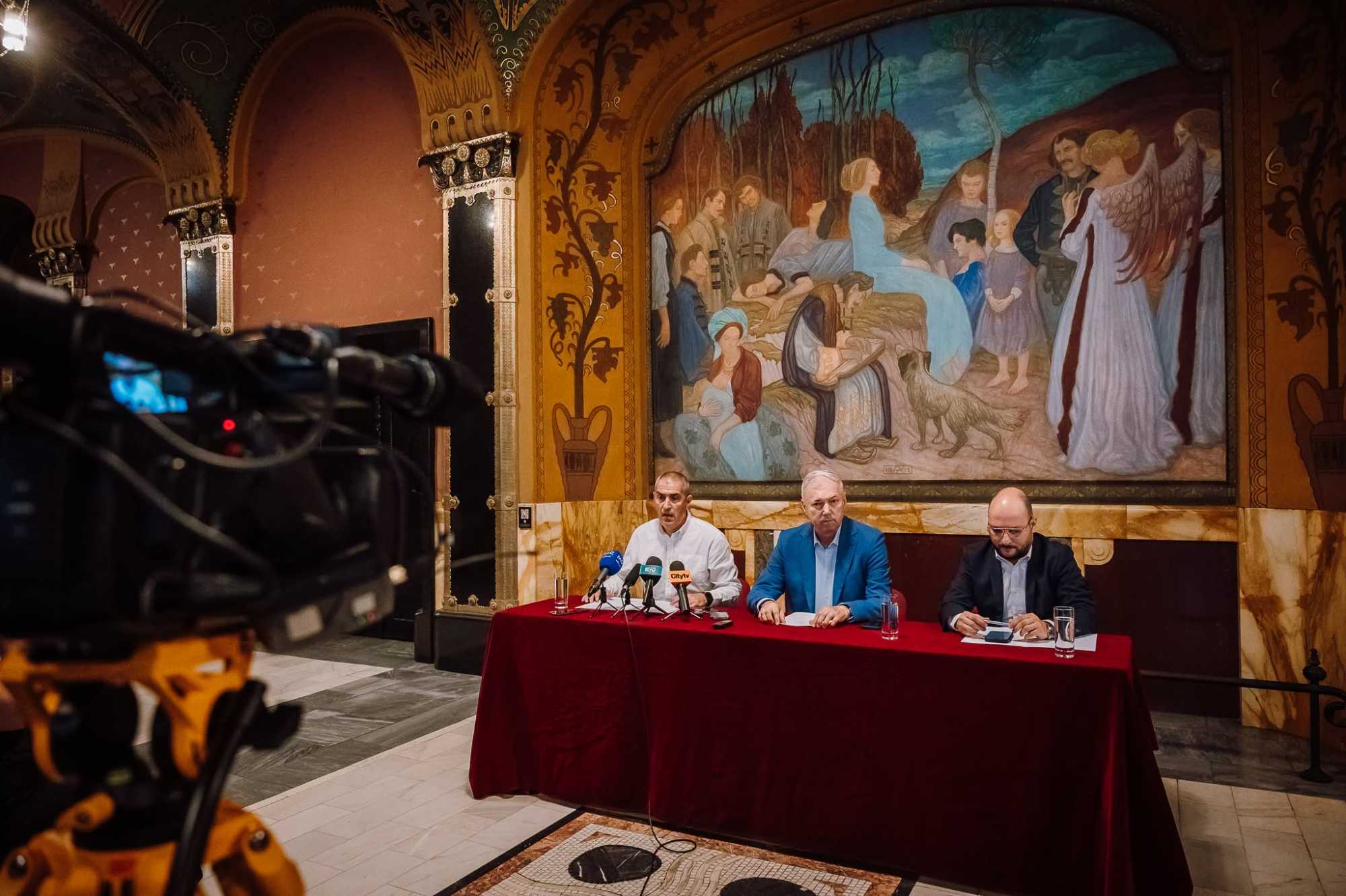 Szántó Lóránt, Péter Ferenc és Kovács Mihály Levente (balról jobbra).| Fotó: Péter Ferenc Facebook oldala/ Bereczky Sándor