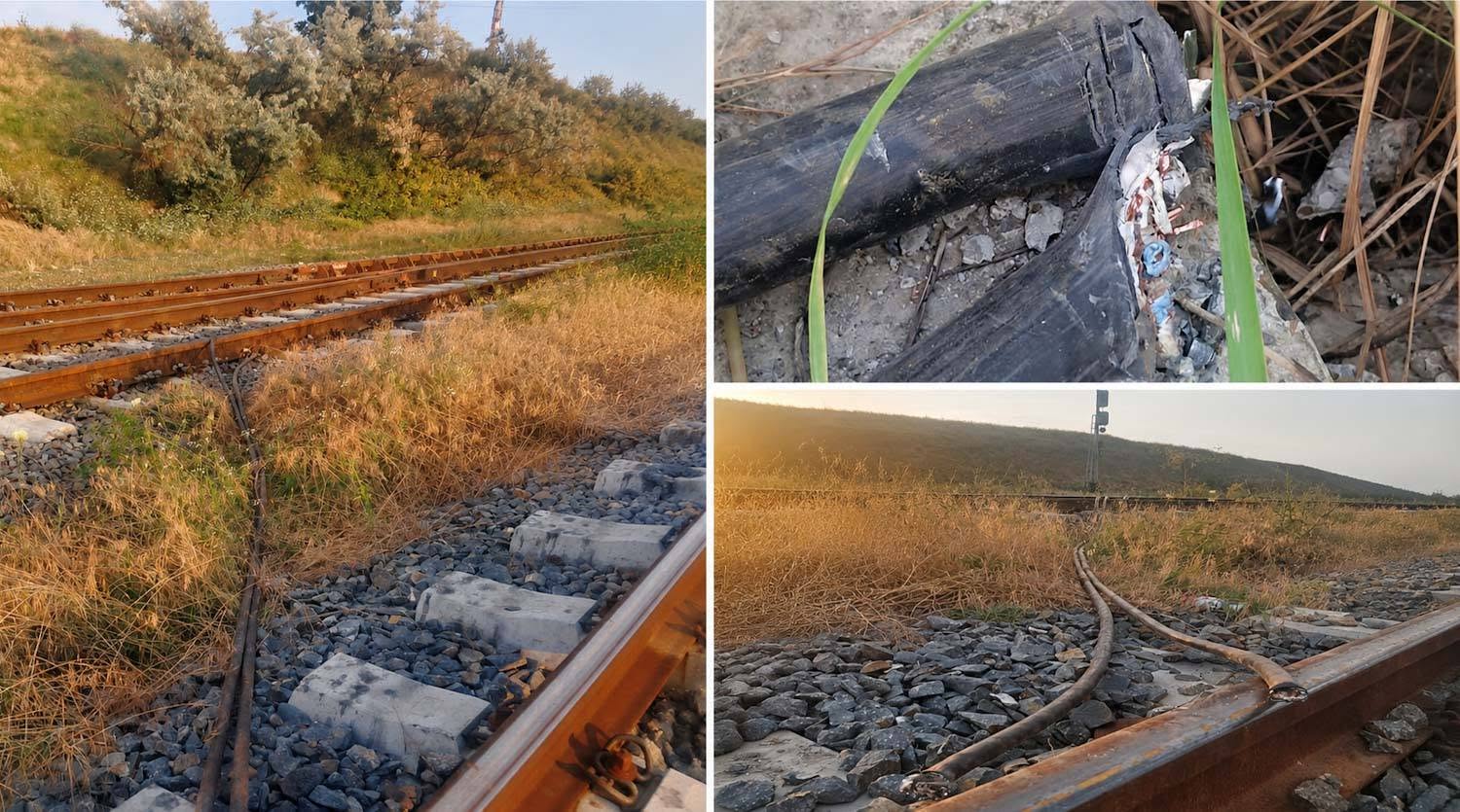 A fogalom biztonságát és a saját életüket is veszélyeztették | Fotó: CFR Infrastructura Constanta/Facebook