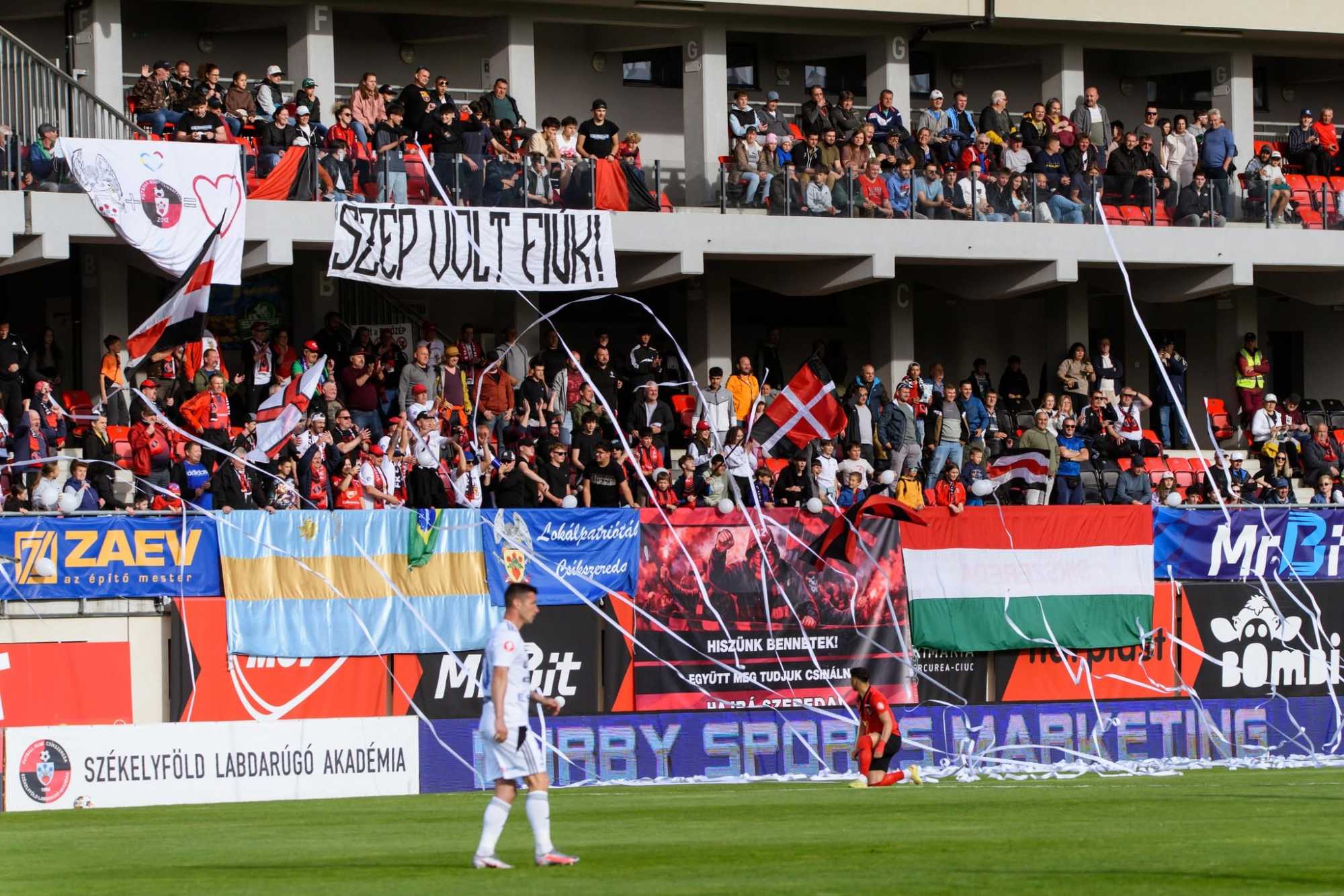 Az első évben sikerült kivívni a bentmaradást. | Fotó: FK Csíkszereda