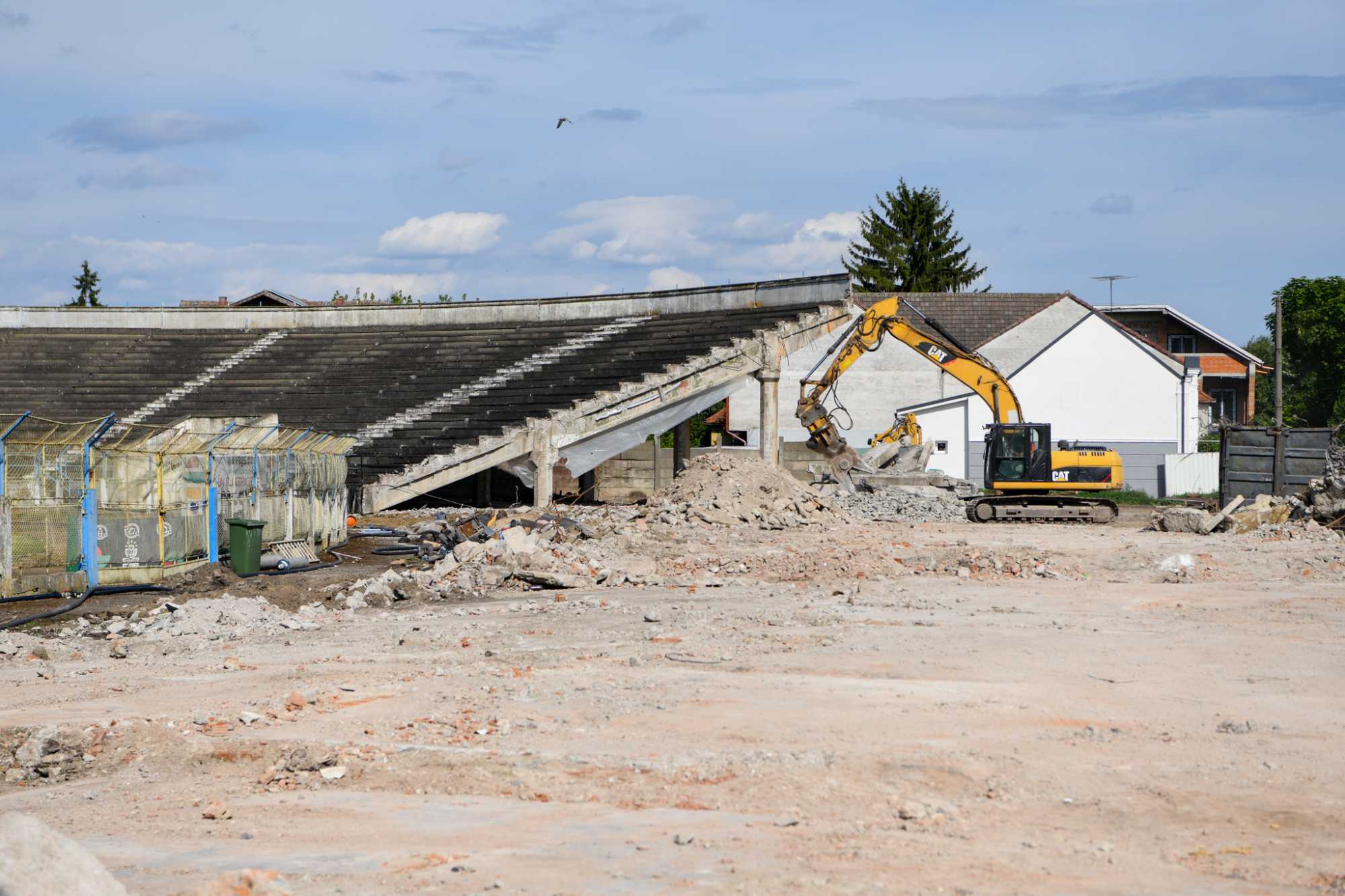 Az új stadion első ligás meccseknek is otthont adhat majd | Fotó: Czinzel László