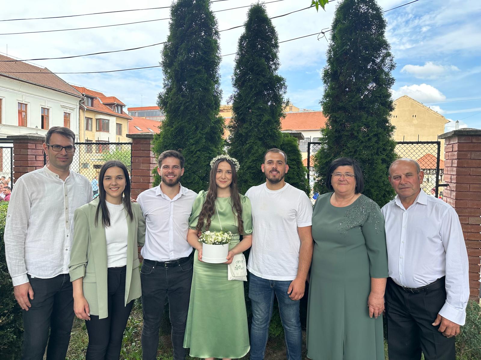 Hálás családjának, különösen édesanyja támogatásáért