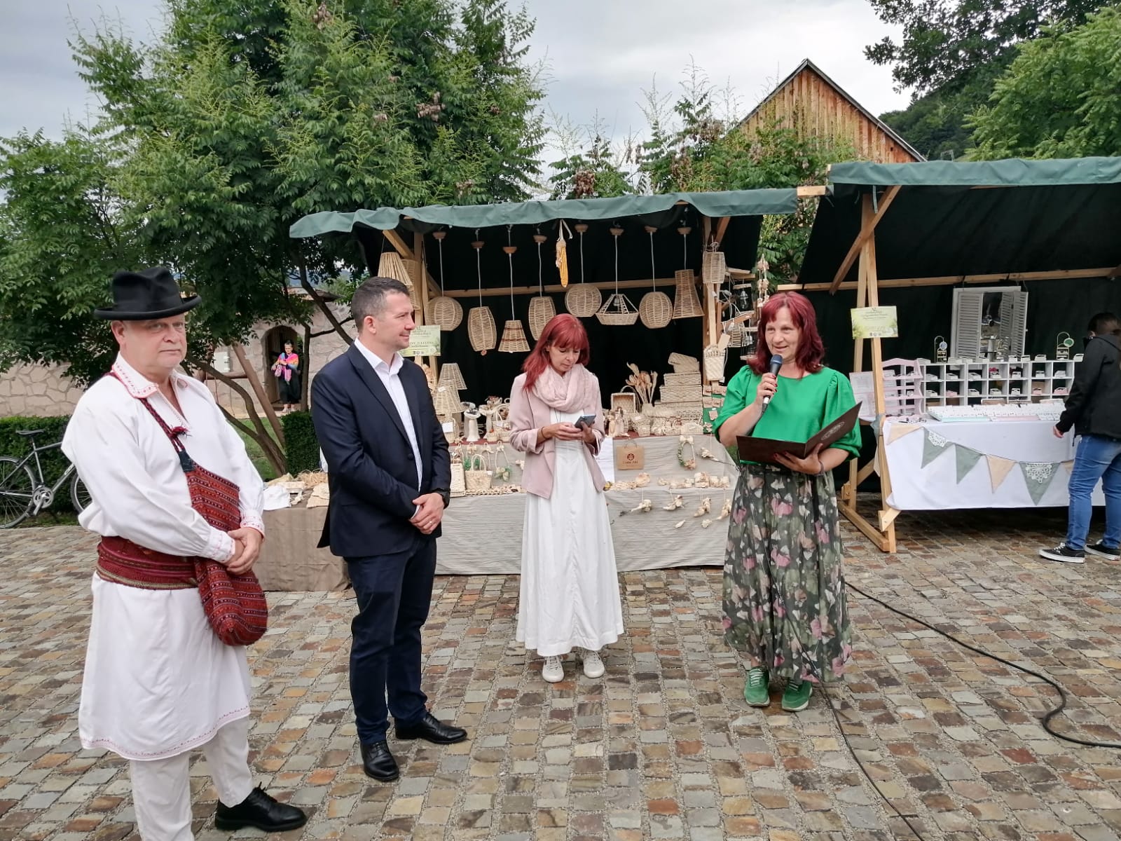 A megnyitón Kelemen Gábriel, László Csongor, Szabó Katalin és Balázs Ildikó szólalt fel | Fotó: Létai Tibor