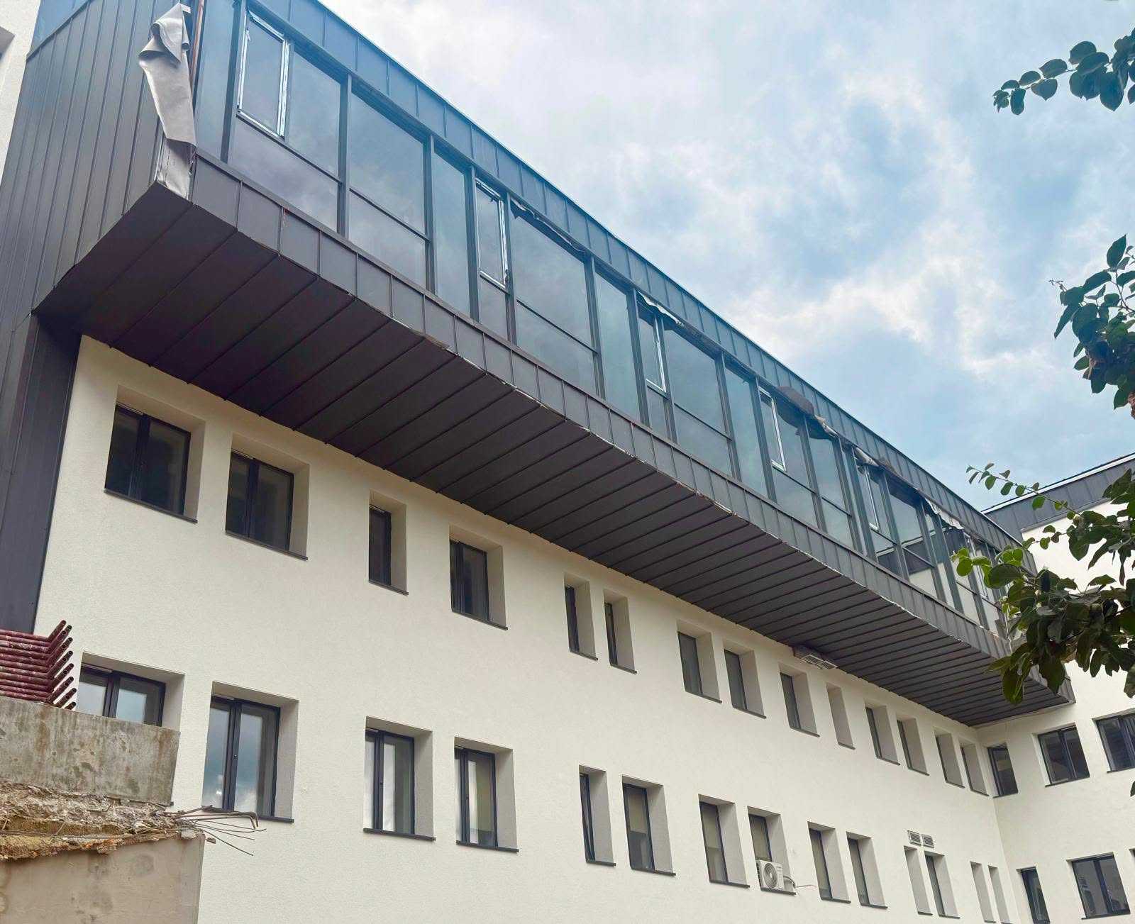 Avasfelsőfaluban a kórházat modernizálják | Fotó: Czinzel László