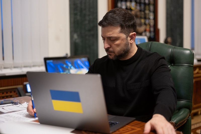 Zelenszkij | Fotó: a politikus Facebook oldala