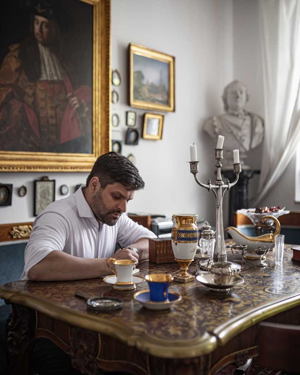 Megyesi Balázs műtárgyszakértő | Fotó: Megyesi Balázs Facebook oldala