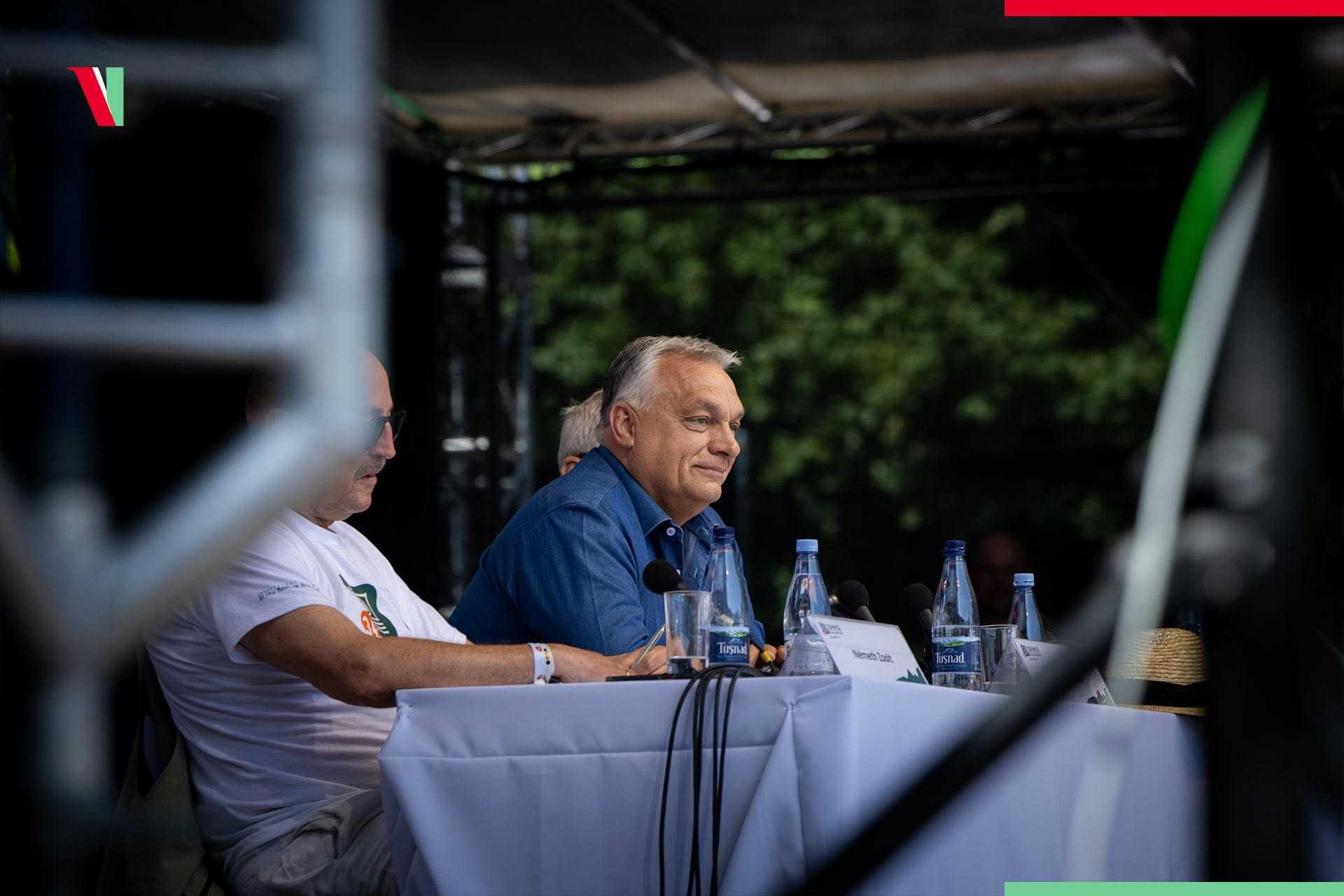 Szombaton 10,30-tól a hagyományoknak megfelelően Orbán Viktor ad elő Fotó: Orbán Viktor Facebook oldala
