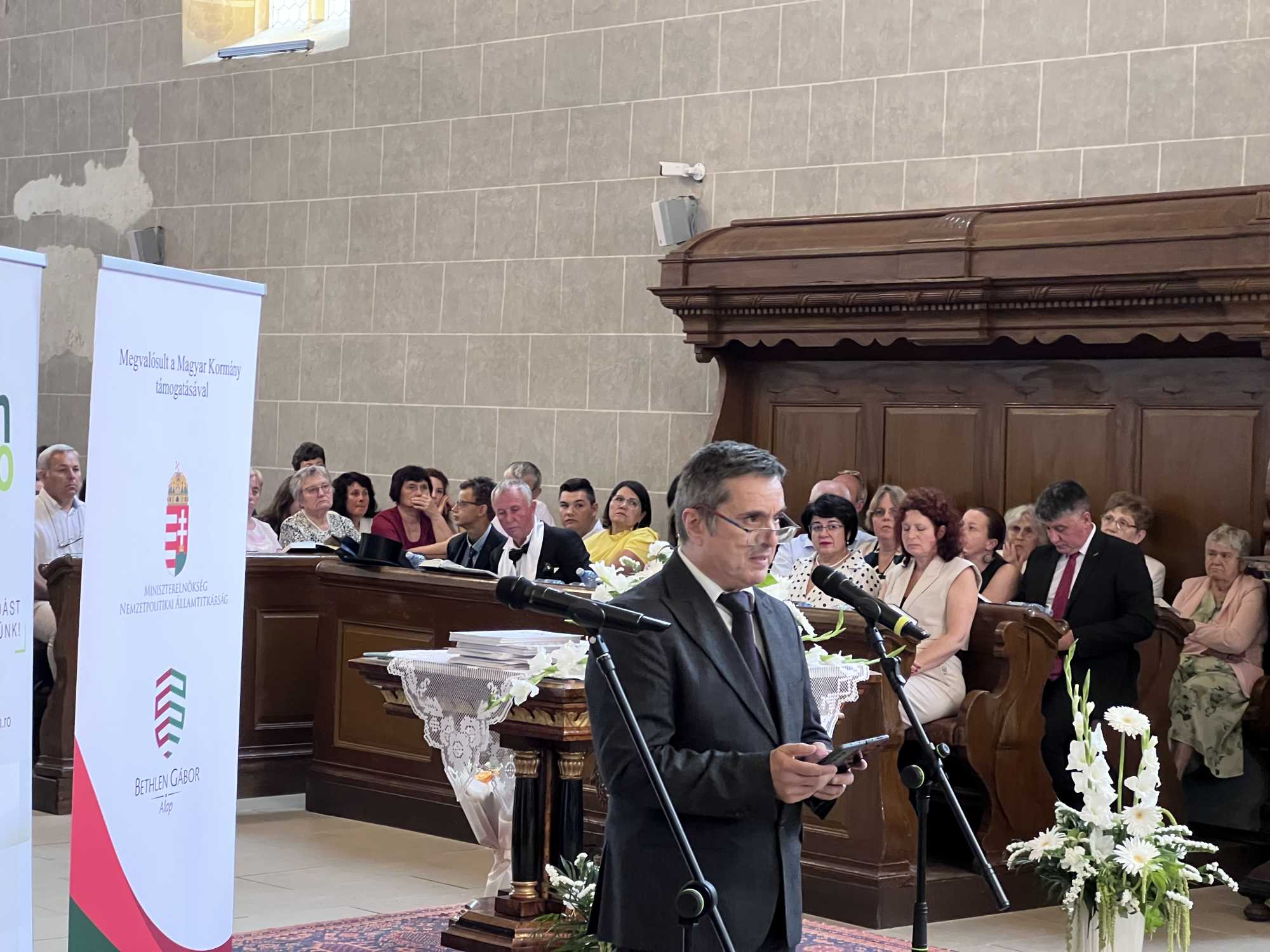 dr. Nagy Előd, a MOGYE rektor-helyettese | Fotó: Rákóczi Kinga 