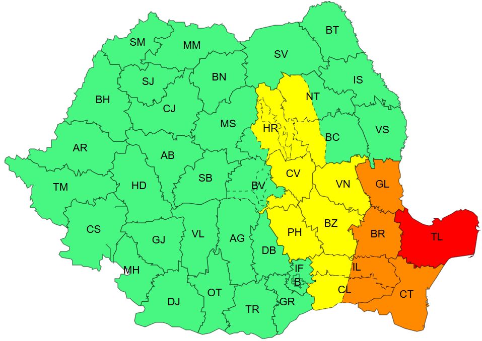 Éjszaka még mindig zivatarokra kell számítani.