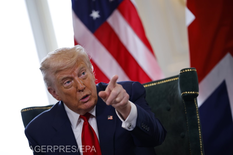 Donald Trump, az USA elnöke | Fotó: Agerpres/EPA