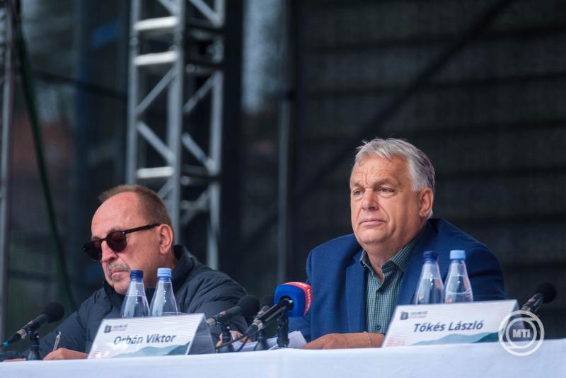Orbán Viktor beszédet mondott | Fotó: MTI