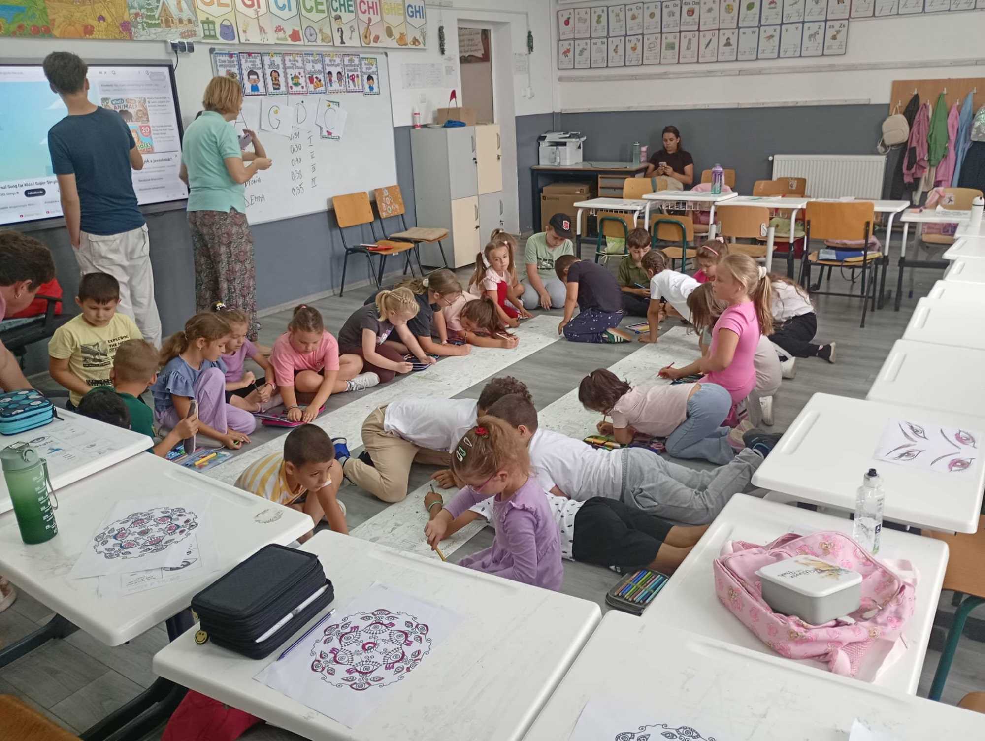 Foglalkozásokat szerveztek. | A szerző felvétele