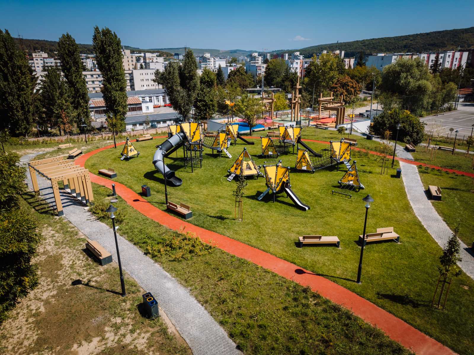 A 2024 szeptemberében átadott multifunkcionális szabadidőközpont | Fotó: Mariș Cristian Daniel