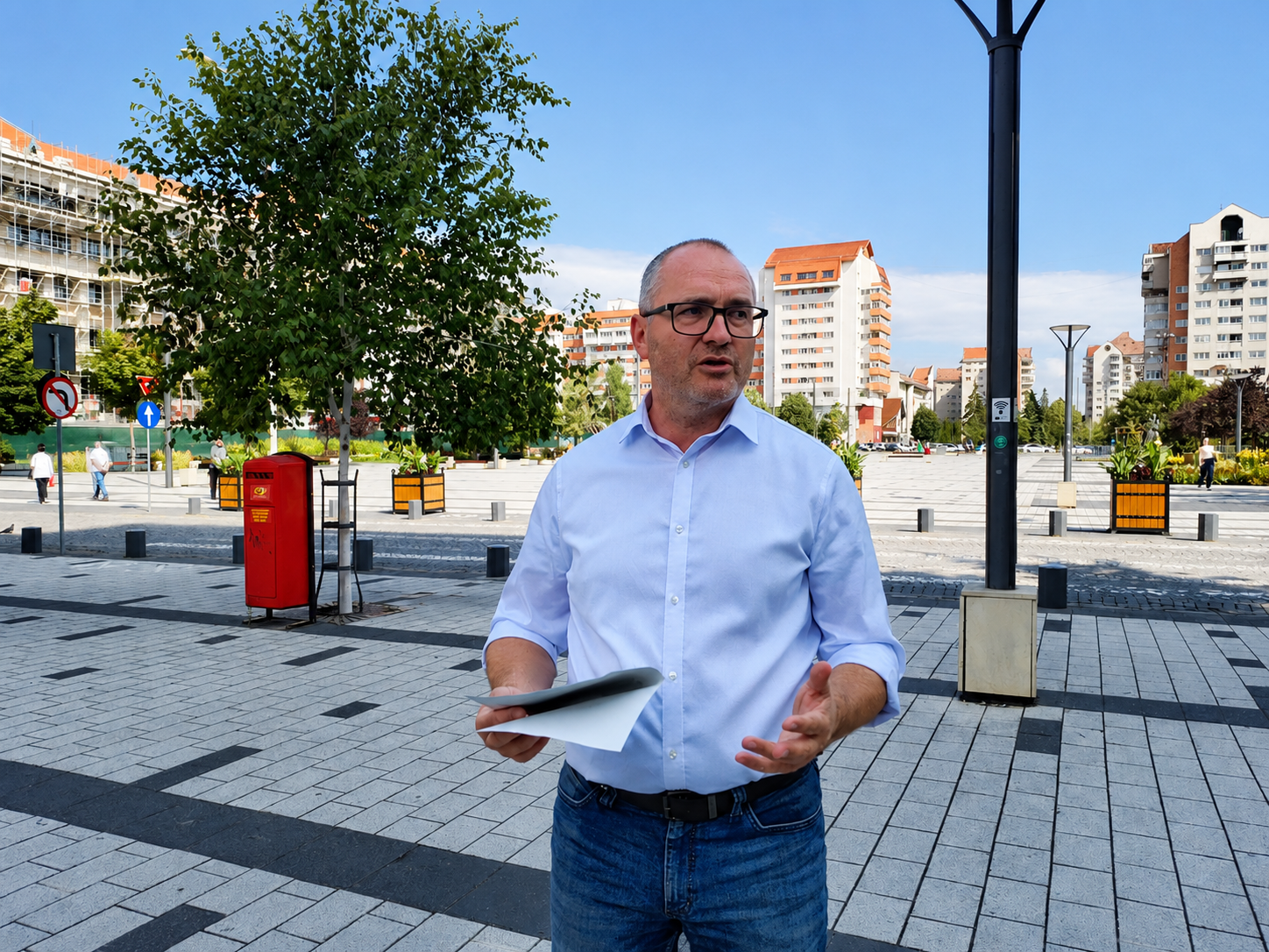 Korodi Attila ismertette a városnapi programkínálatot. | Fotó: F.E.