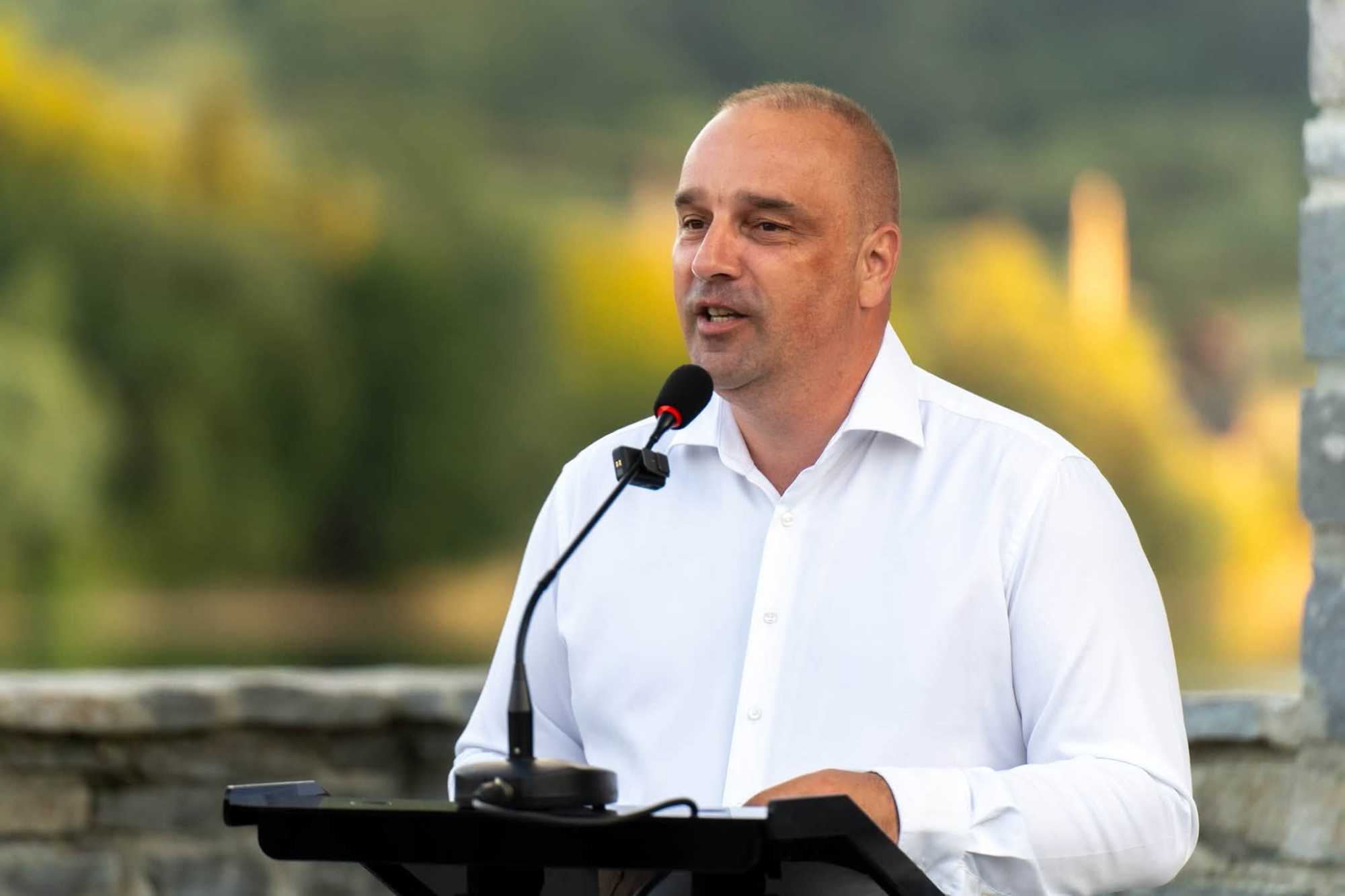 Csibi Attila Zoltán, az Összetartozás templomának megálmodója | Fotó: Csibi Attila Facebook oldala