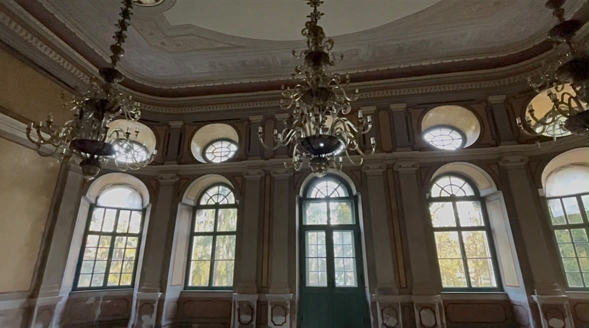 A gernyeszegi Teleki-kastély restaurálási munkálatai | Fotó: Molnár Sára Zenta saját archívuma