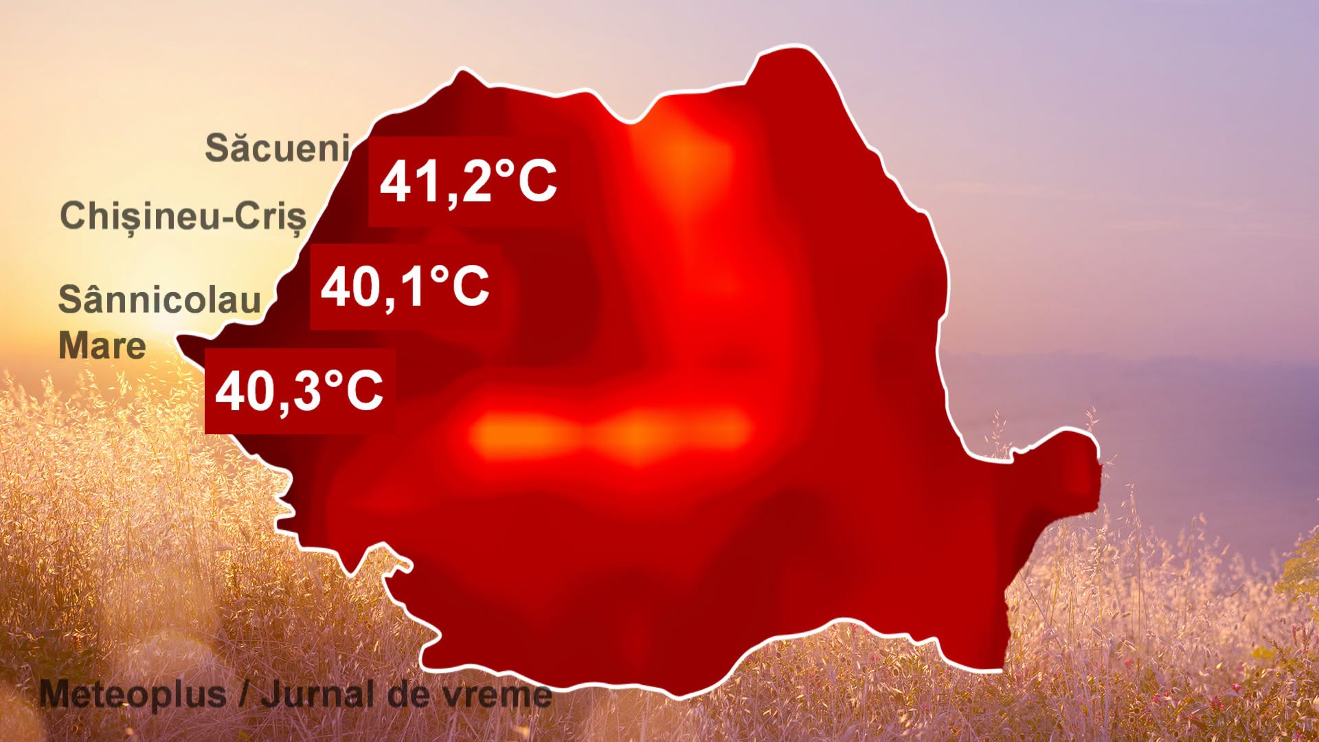 Székelyhíd, Kisjenő és Nagyszentmiklós | Fotó: Meteoplus.ro