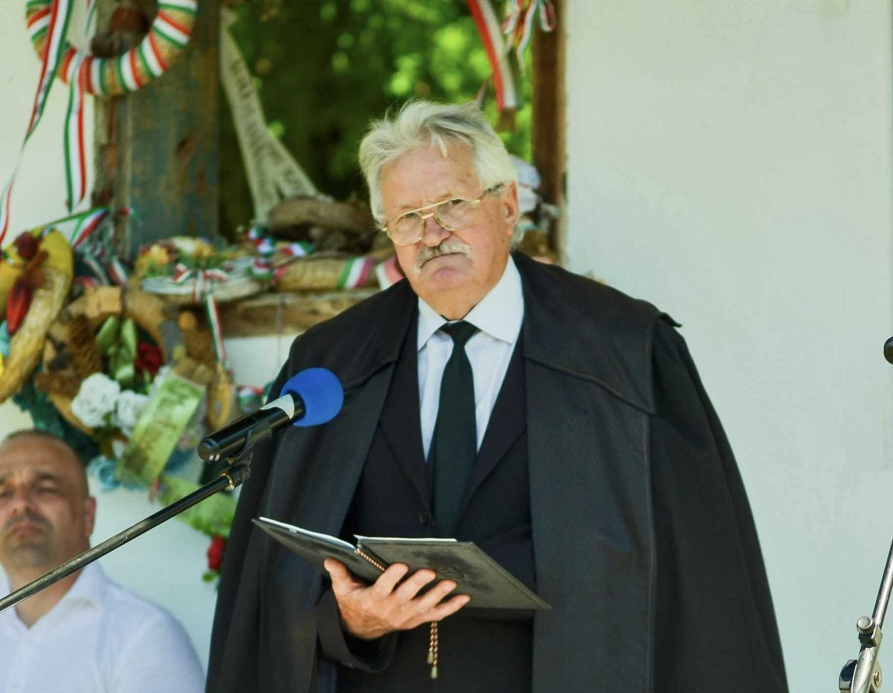 id. Szombatfalvi József nyugalmazott esperes | Fotó: Csibi Attila Zoltán Facebook oldala