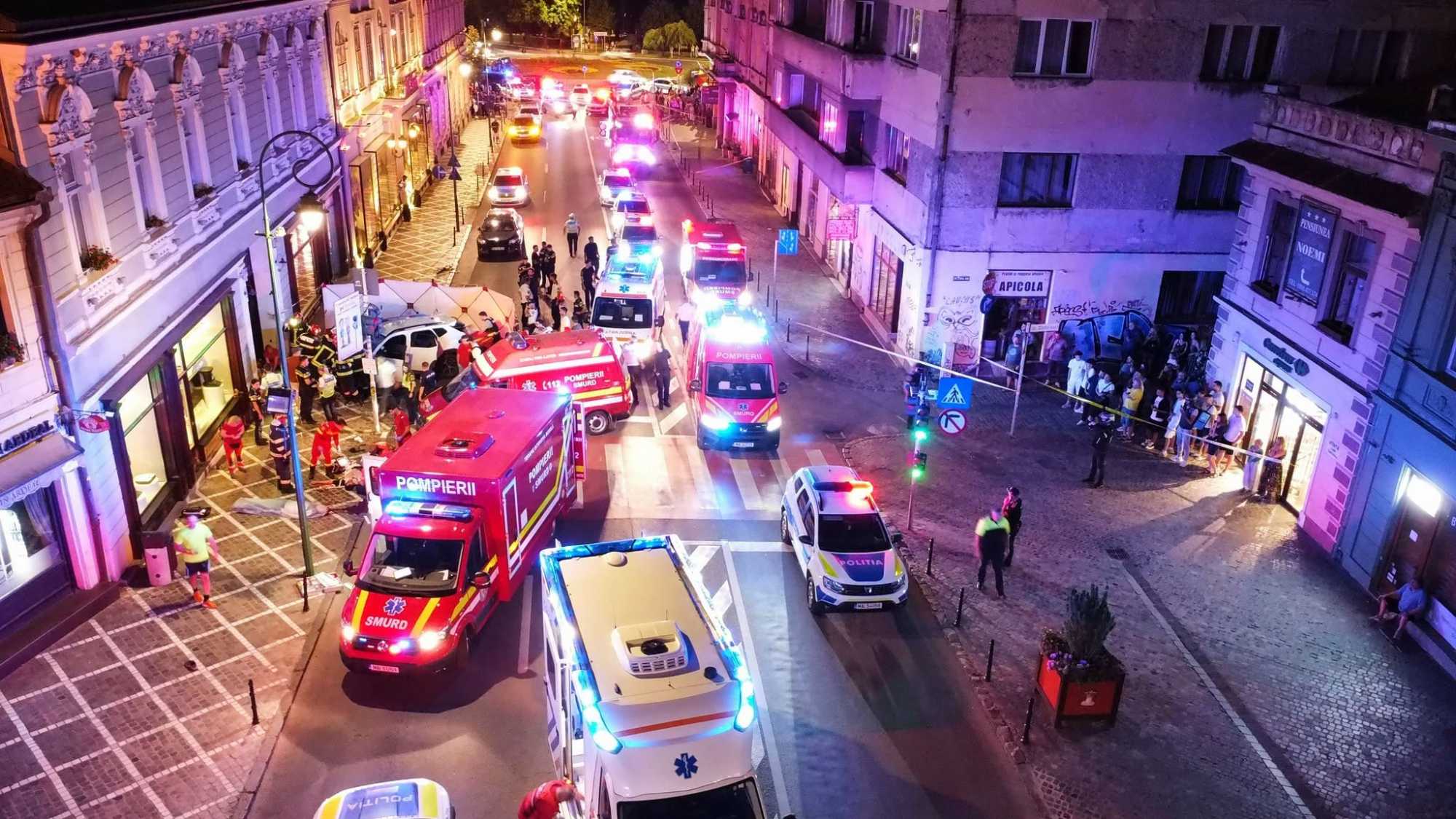 Egyik sérültet megpróbálták újra éleszteni. | Fotó: Poliția Brașov