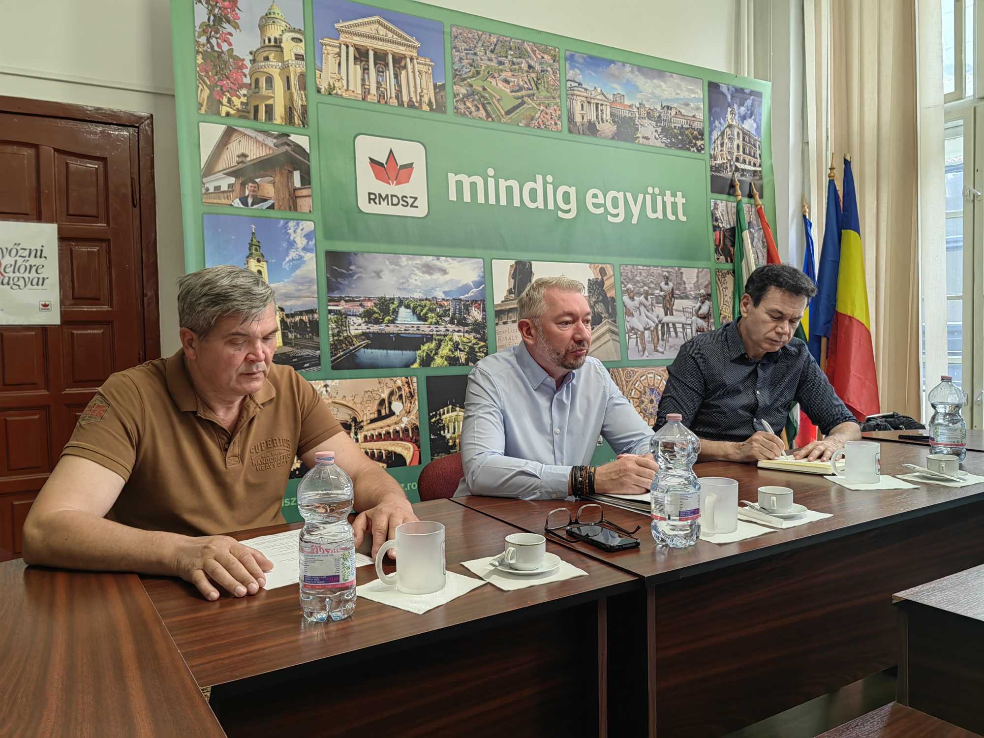 Reickli Ferenc, Borsi Imre Lóránt és Török László.