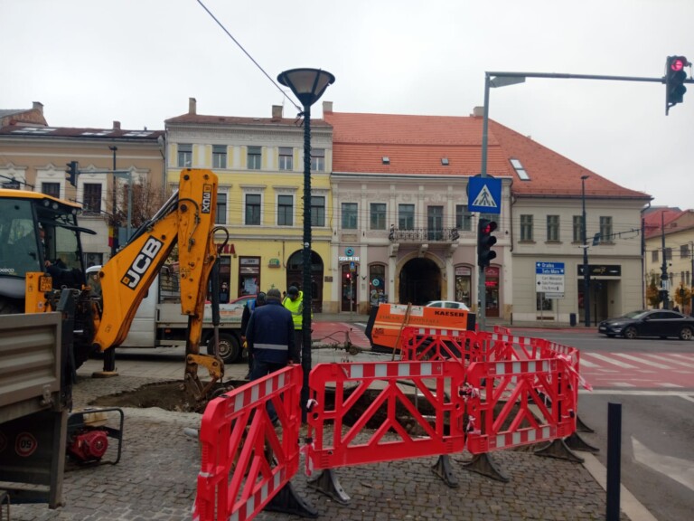 Munkálatok szeptembertől. | Korábbi felvétel | Fotó: Cluj24