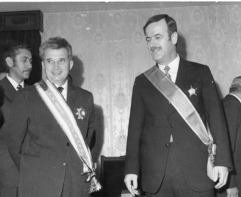 Ceaușescu 1974-es szíriai látogatása Fotó: Wikimedia Commons