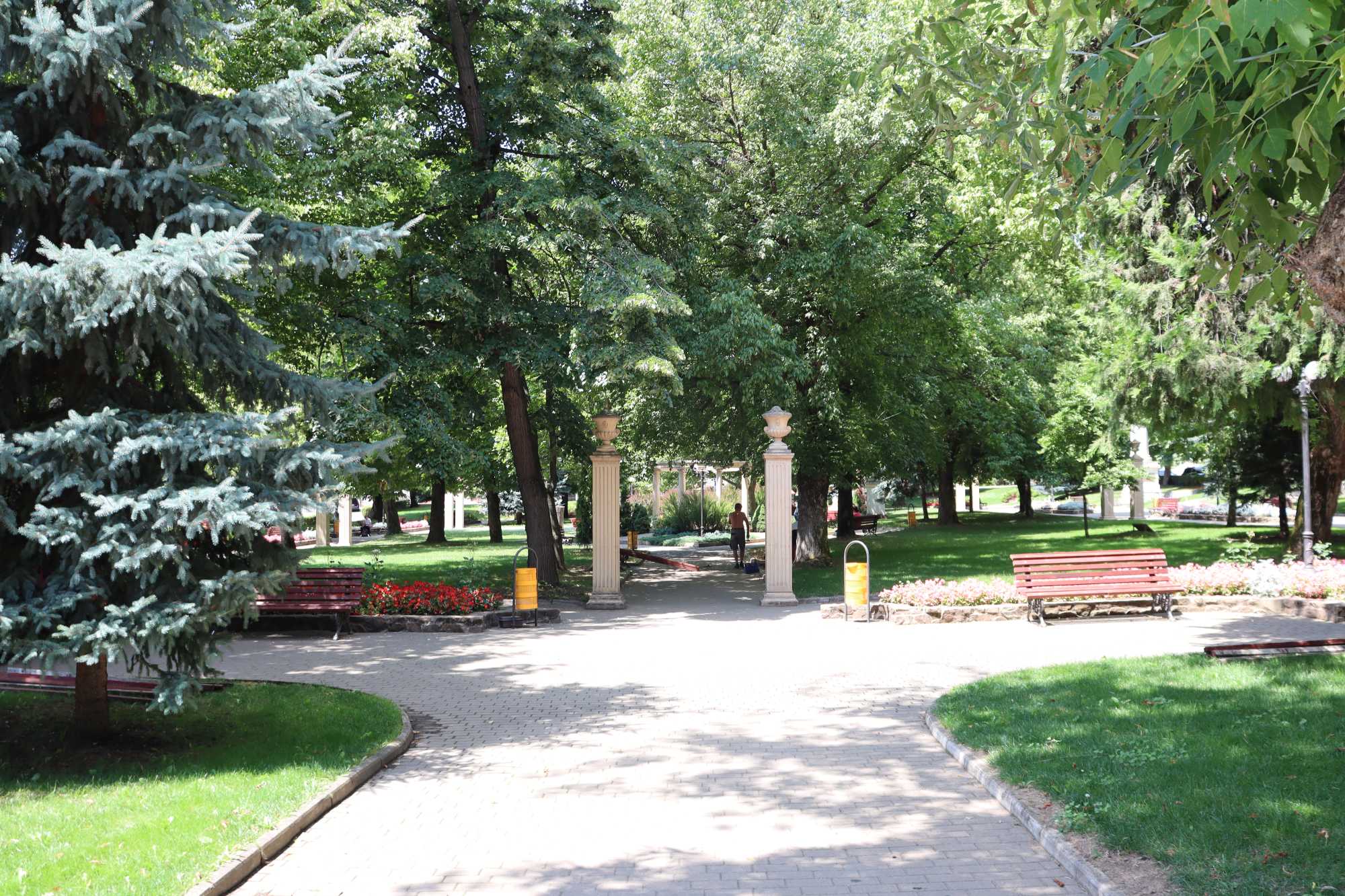 A Központi park környezete még szebb lesz | Fotó: Kulcsár Mária