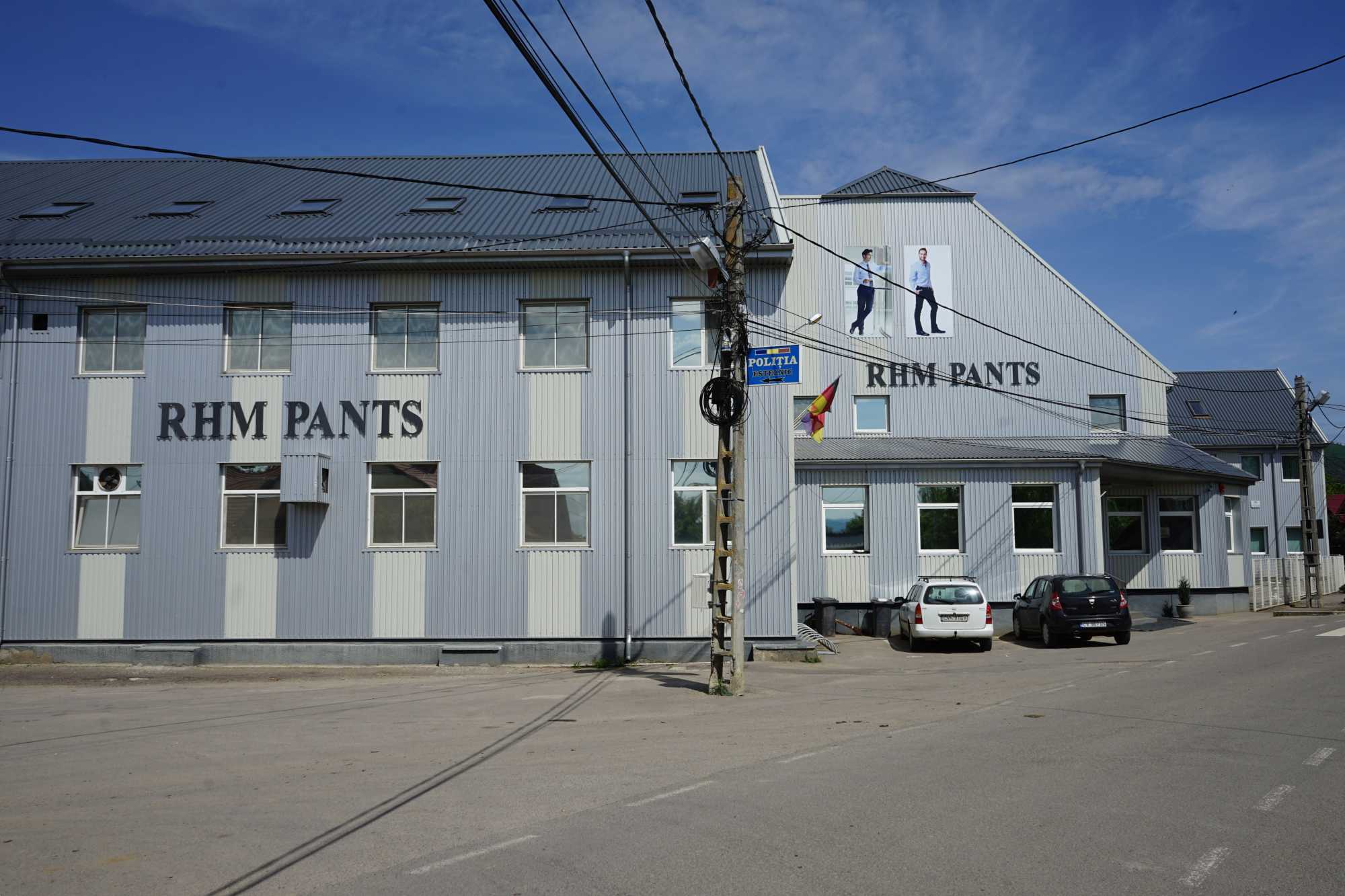Az esztelneki RHM Pants a környék egyik modern készruhagyára volt. Évek óta üres az épület | A szerző archív felvétele