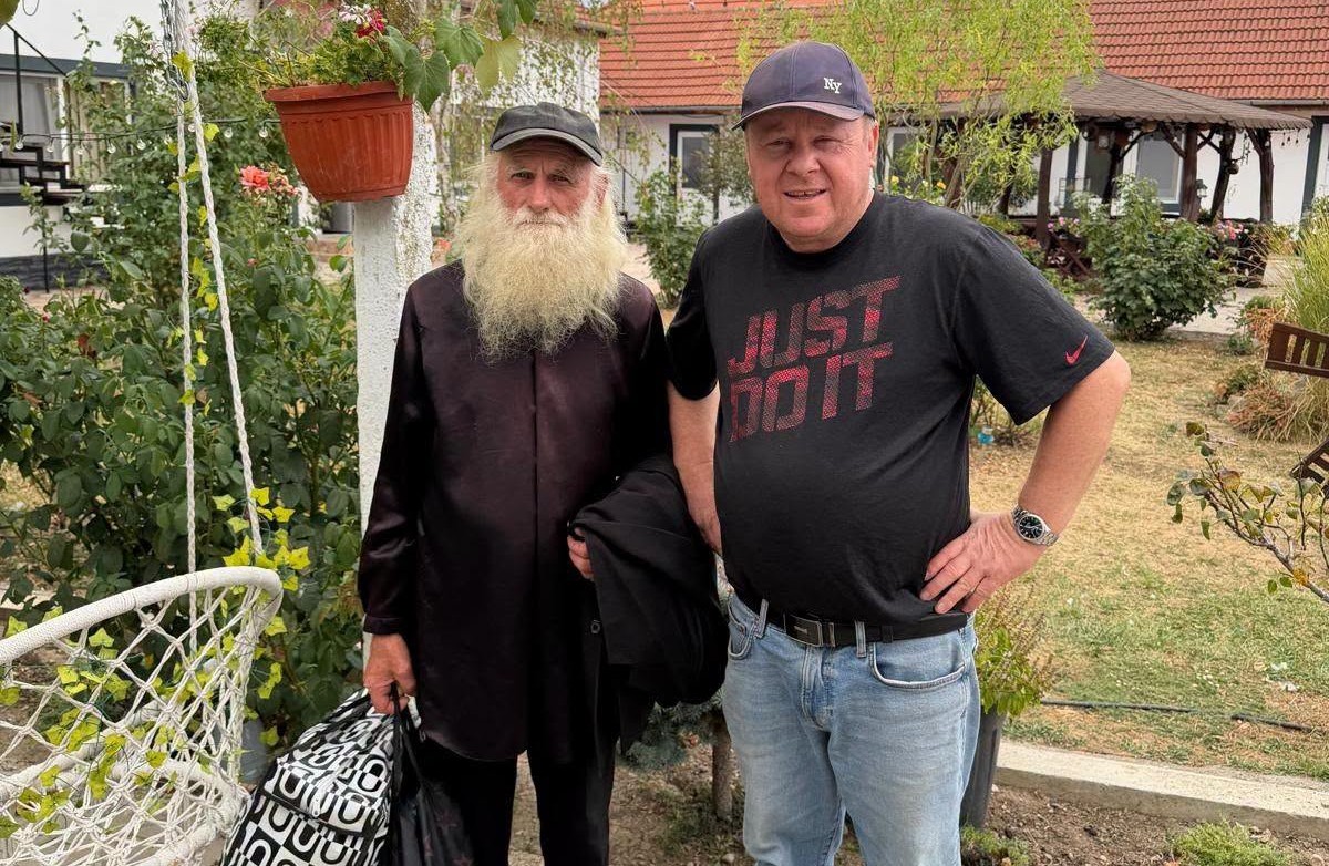 Egy 78 éves férfi kopogtatott az ajtaján, hogy fogadja be | Fotó: Viorel Pașca Facebook-oldala