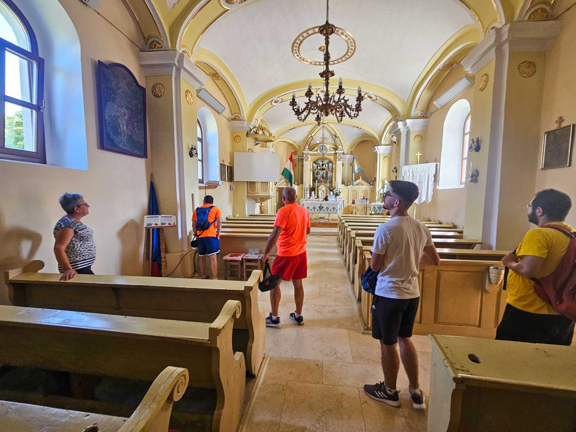 A hilibi Szent János templomban | Fotó: Straua Medárd/Zöld Nap Egyesület
