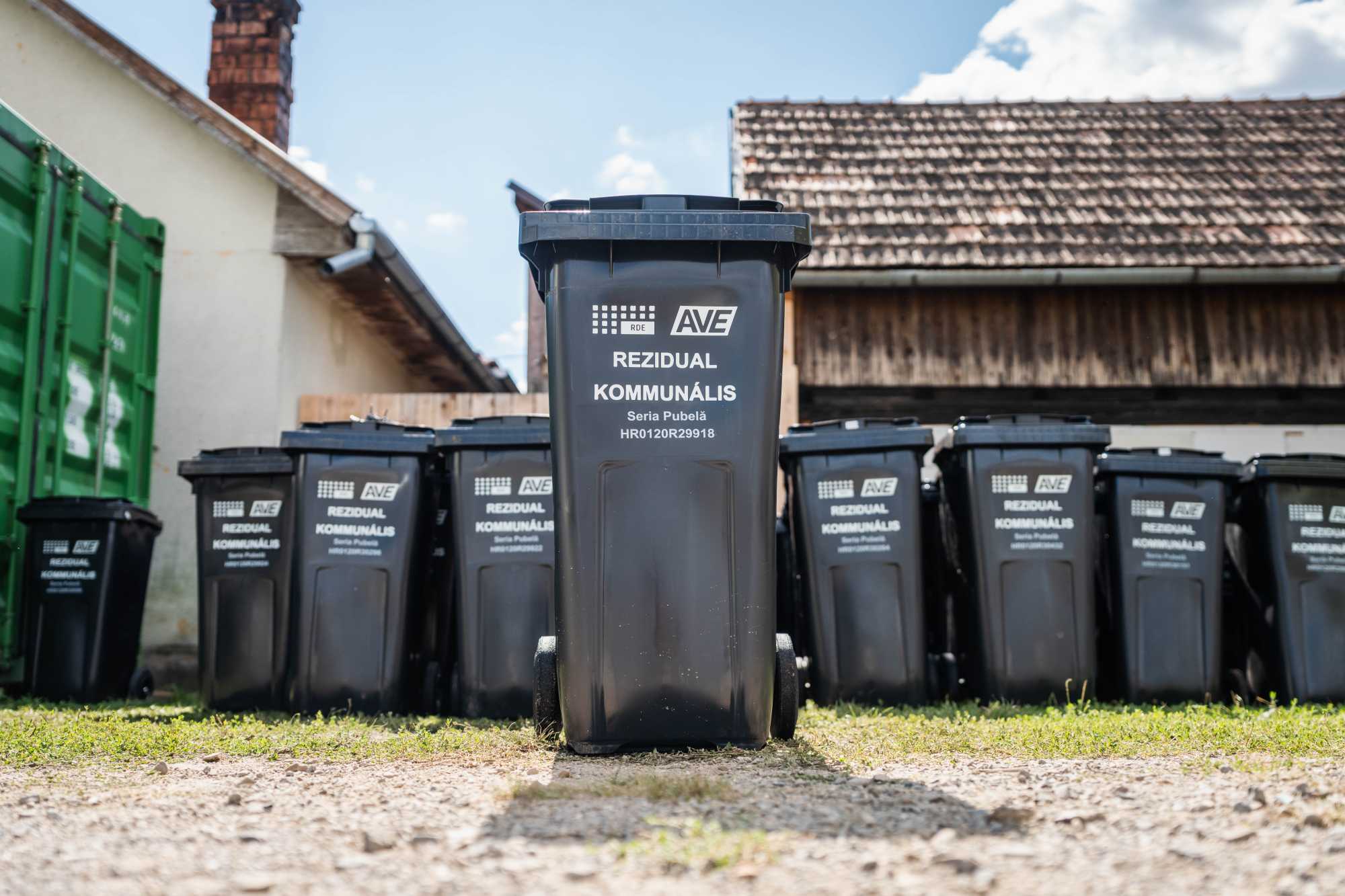 Az új háztartási gyűjtőedények. Chippel is el vannak látva. | Fotó: Kotró-Kosztándi Gellért